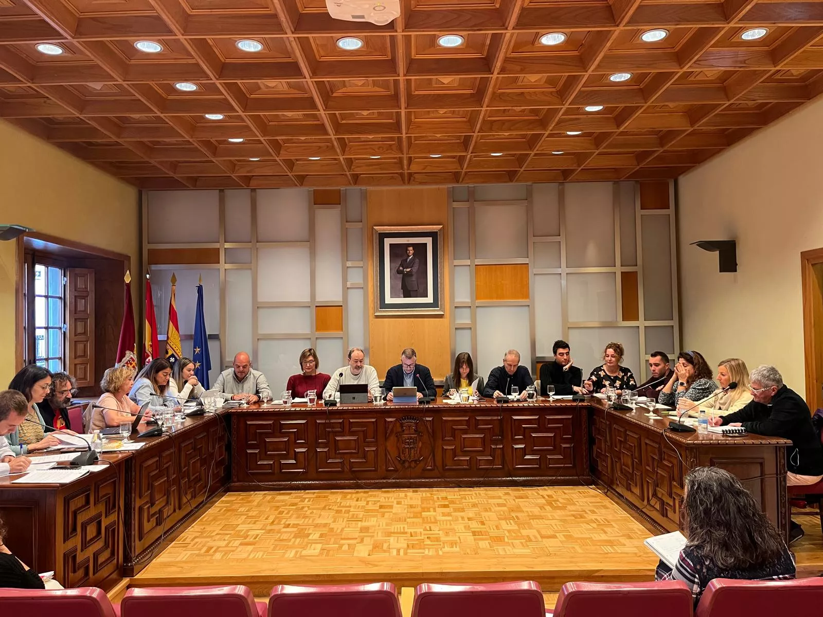 Pleno del Ayuntamiento de Jaca.