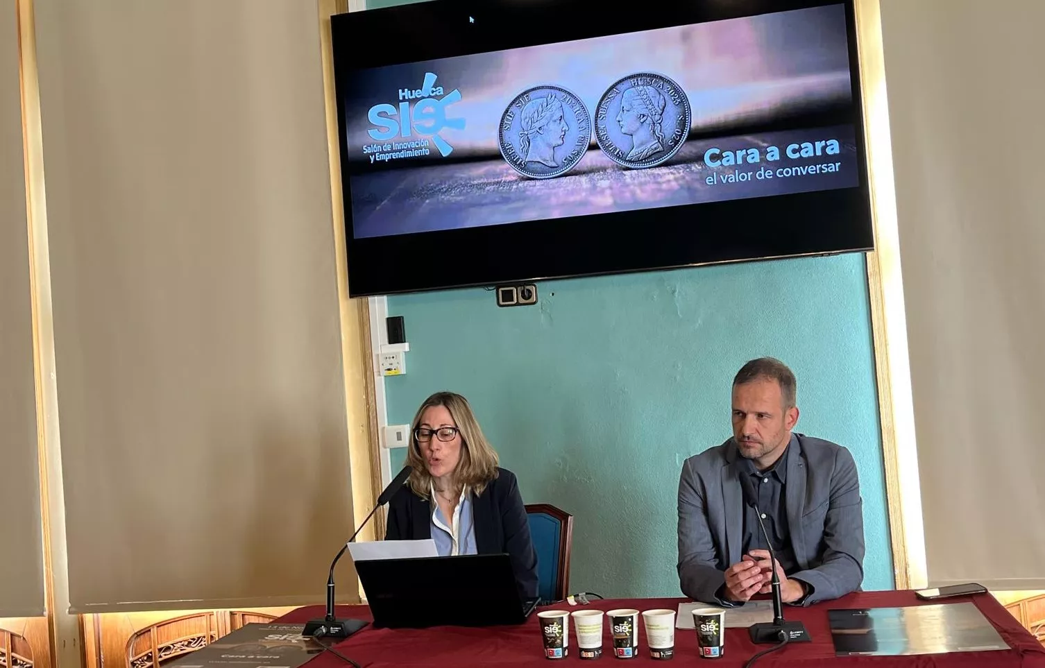 El SIE Huesca se convierte en una gran tertulia contemporánea sobre innovación y empresa. Foto Mercedes Manterola