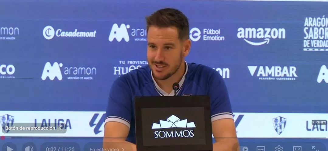 Sergi Guilló en la previa del partido ante Las Palmas.