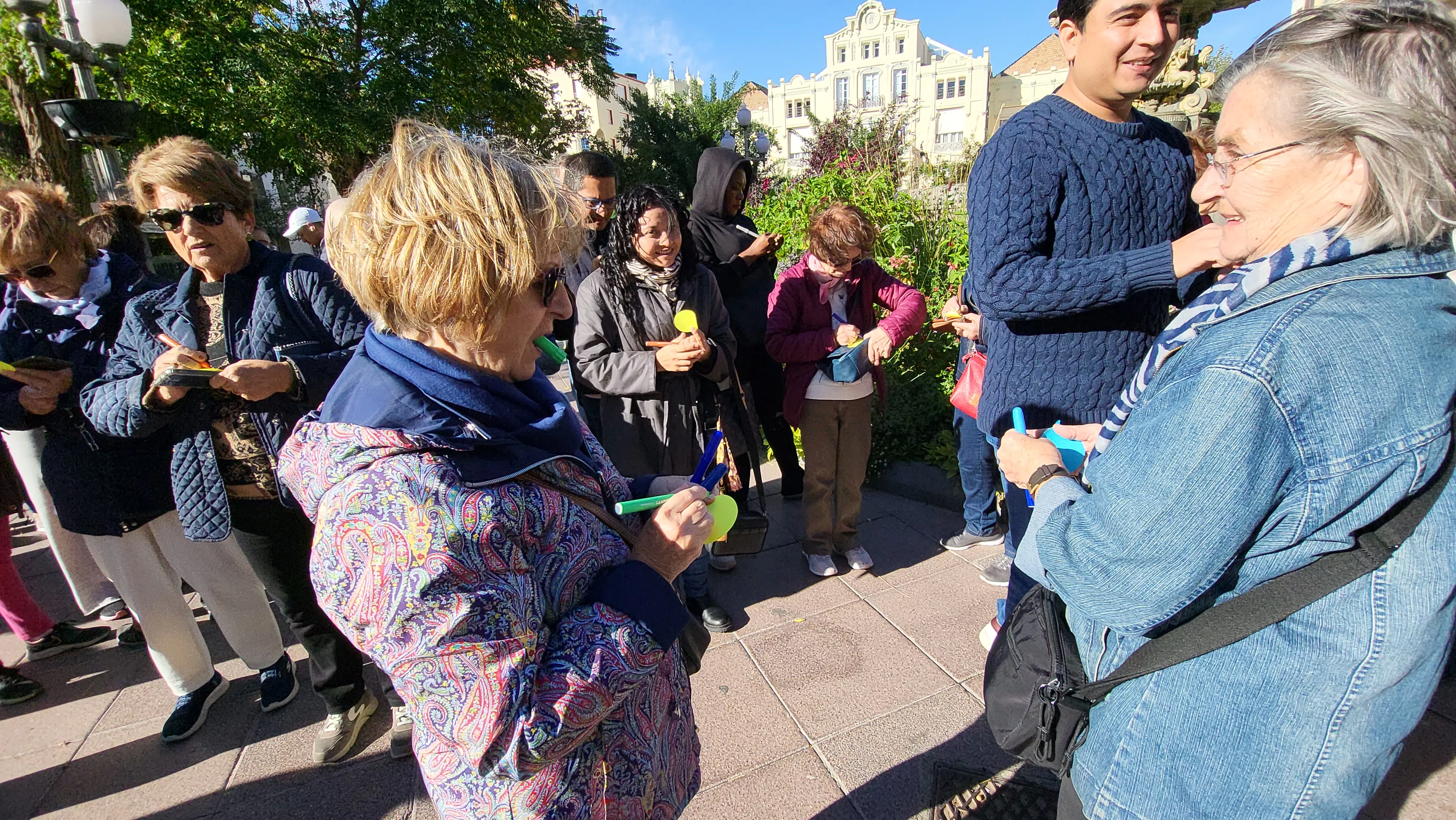 Acto celebrado por Cáritas en el Día de las Personas sin Hogar. Foto Mercedes Manterola