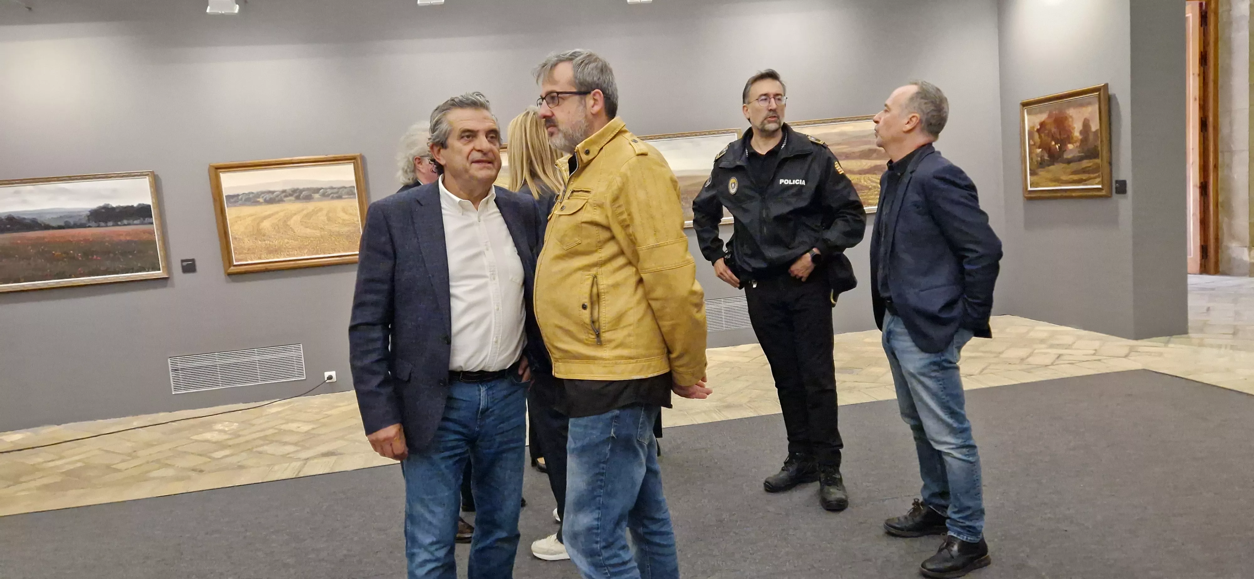 Exposición de Leoncio Mairal en el Museo de Huesca. Foto Myriam Martínez
