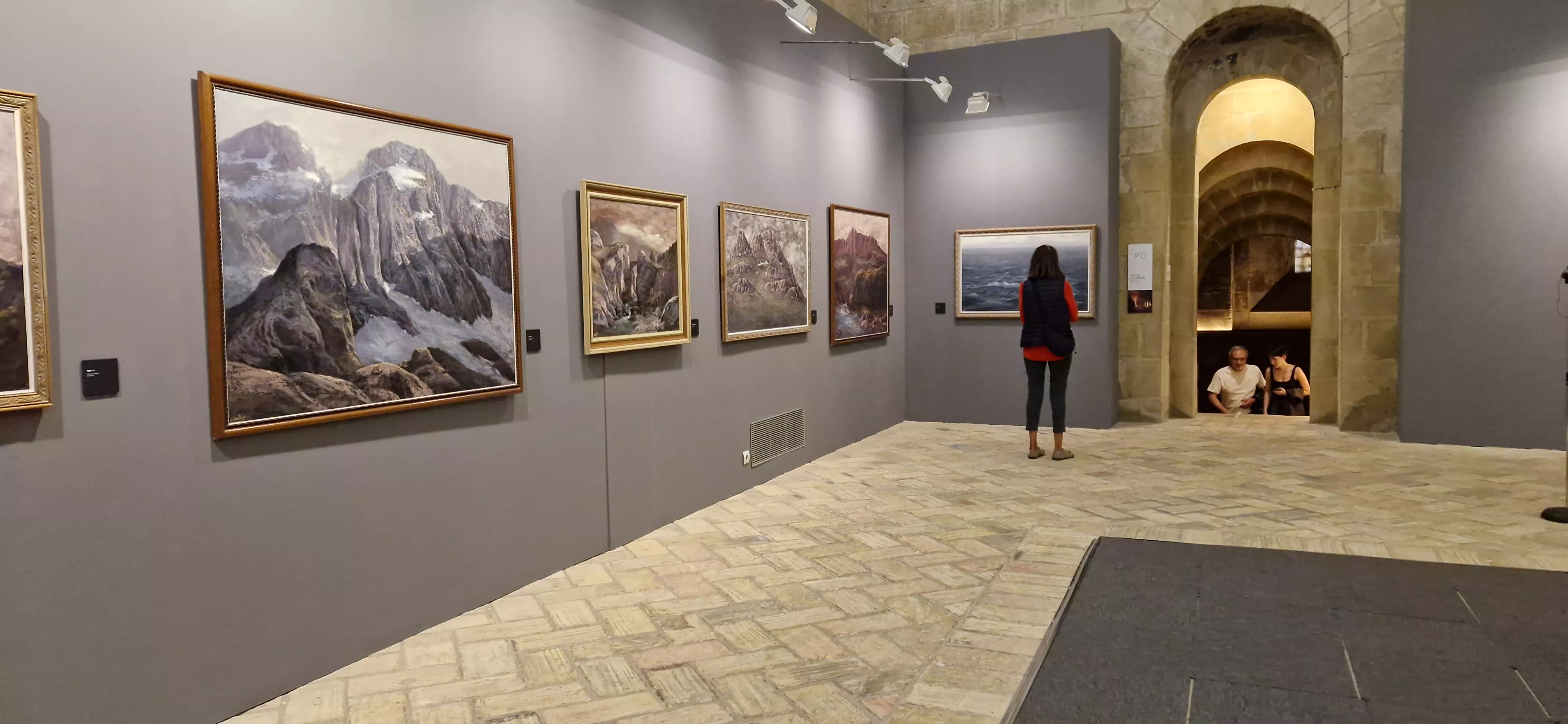 Exposición de Leoncio Mairal en el Museo de Huesca. Foto Myriam Martínez