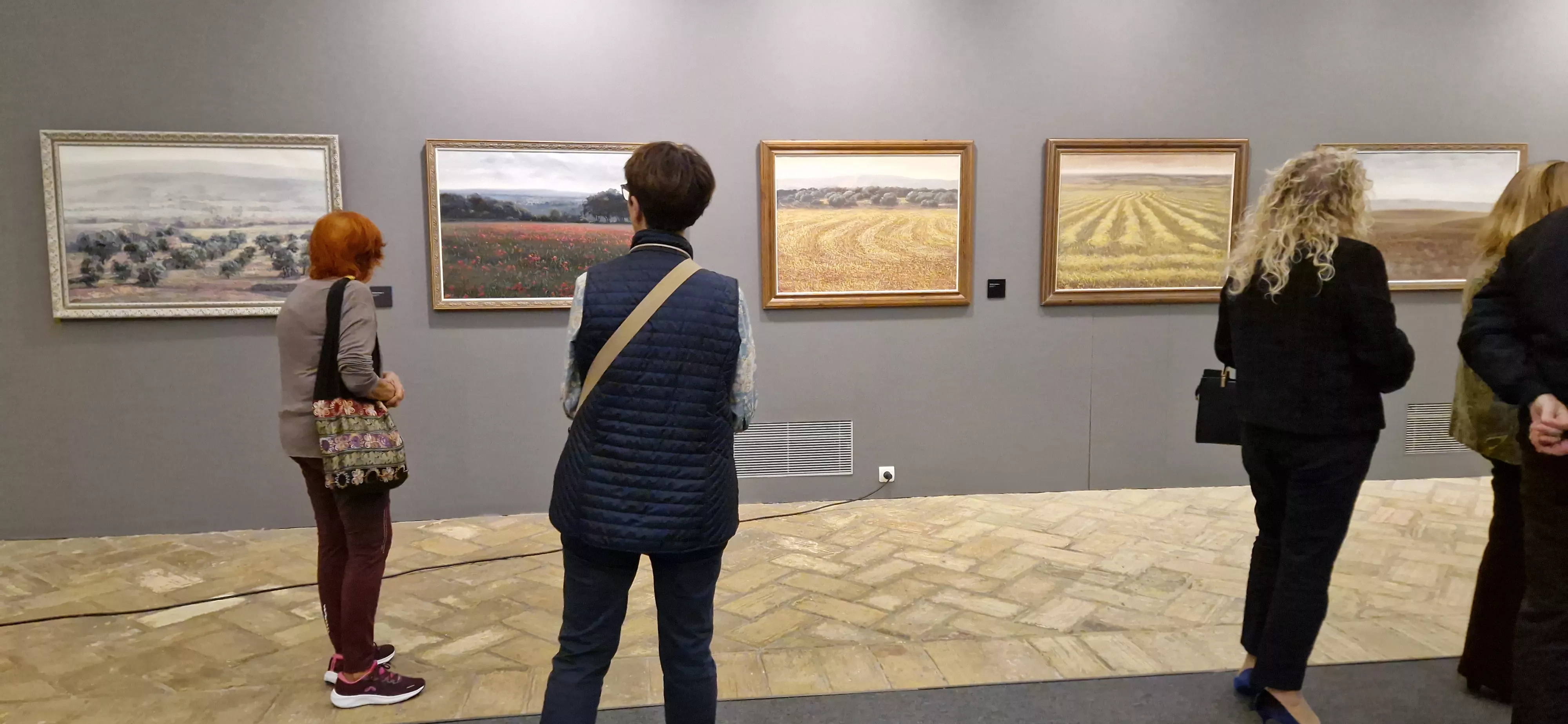 Exposición de Leoncio Mairal en el Museo de Huesca. Foto Myriam Martínez