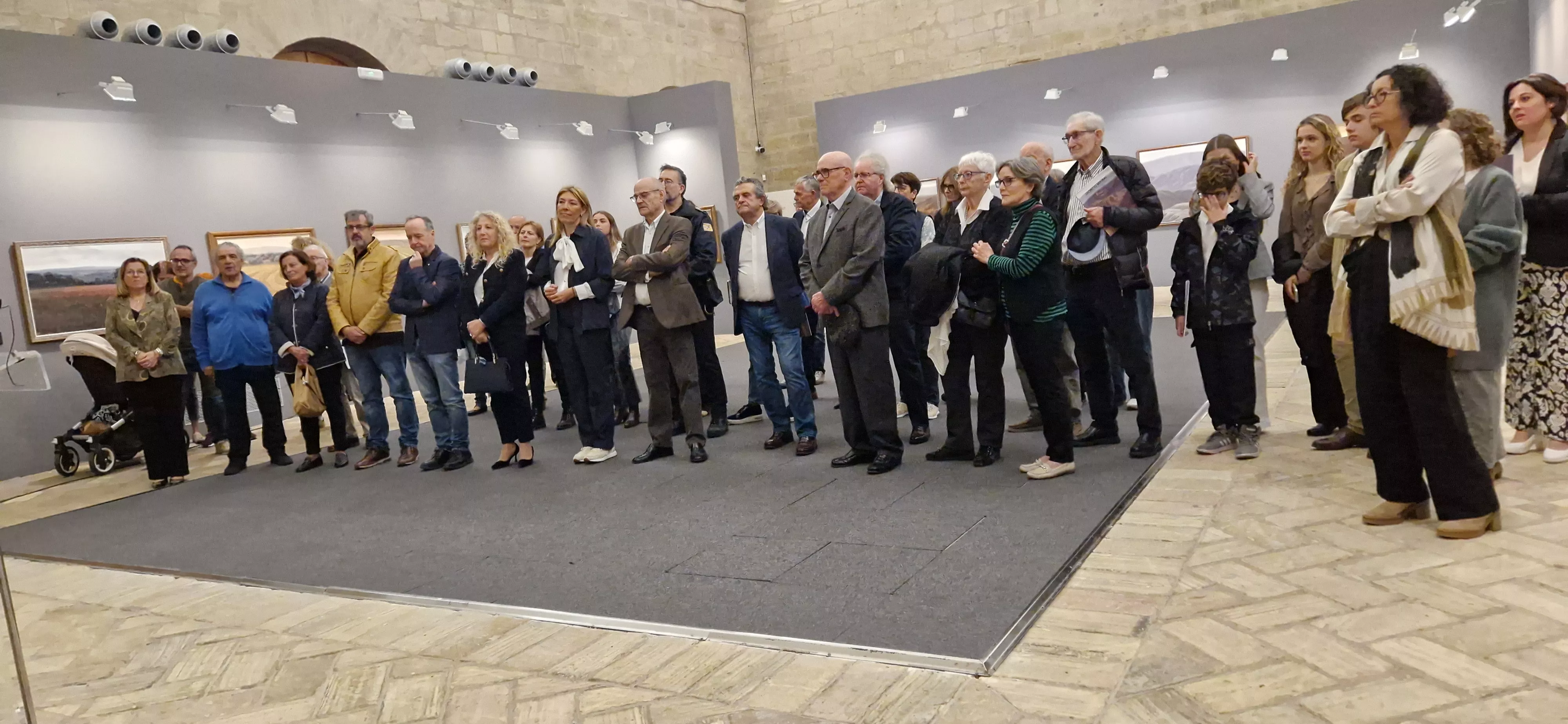 Exposición de Leoncio Mairal en el Museo de Huesca. Foto Myriam Martínez