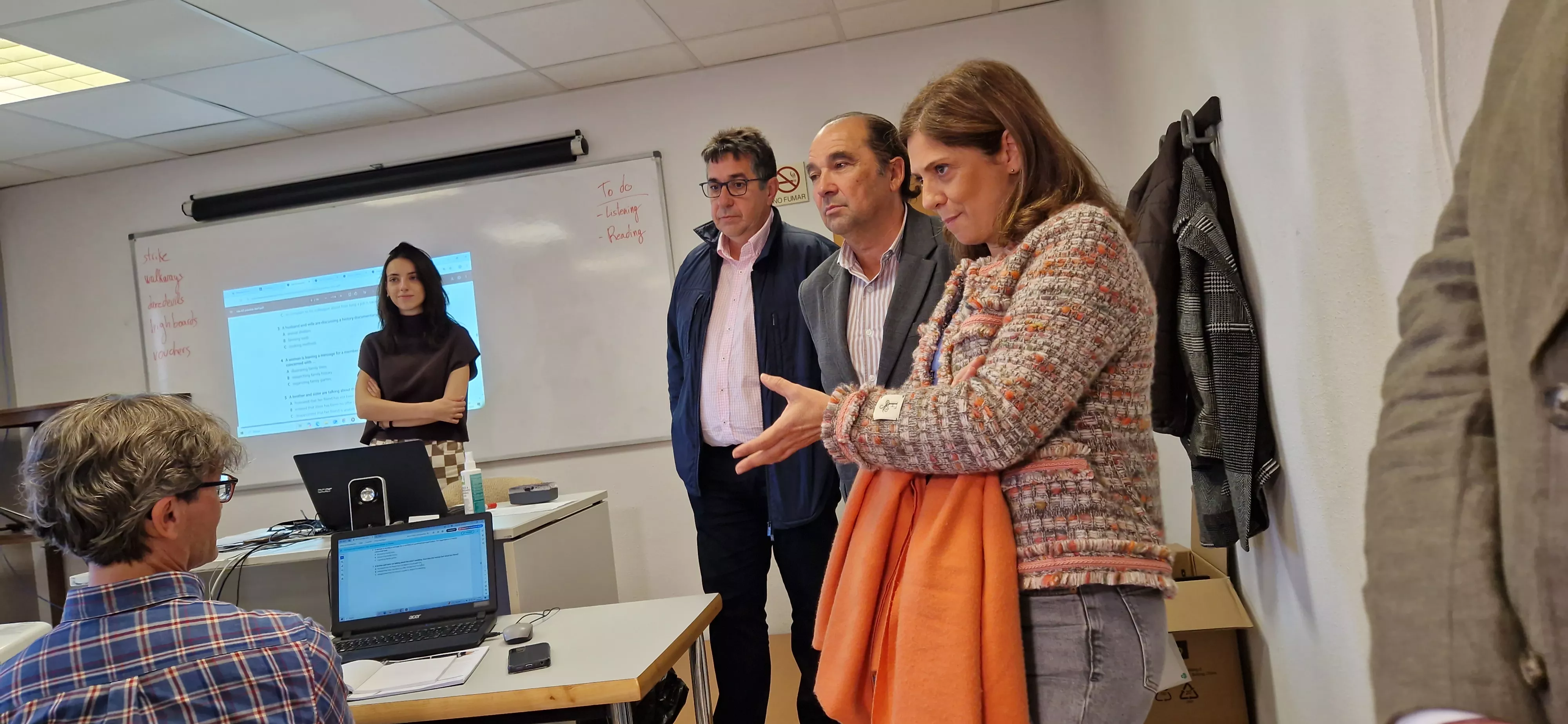 Programa Aragón habla inglés. Foto Myriam Martínez