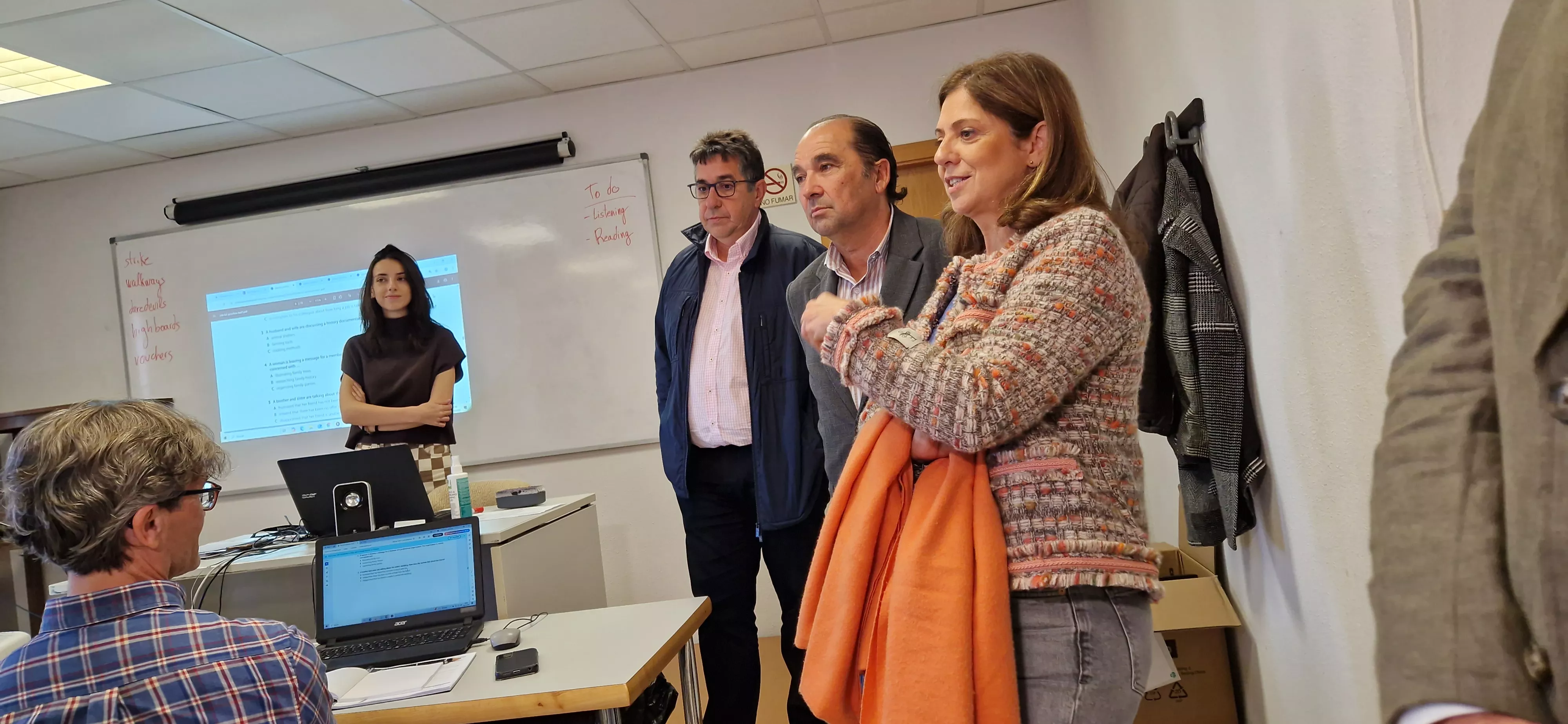 Programa Aragón habla inglés. Foto Myriam Martínez