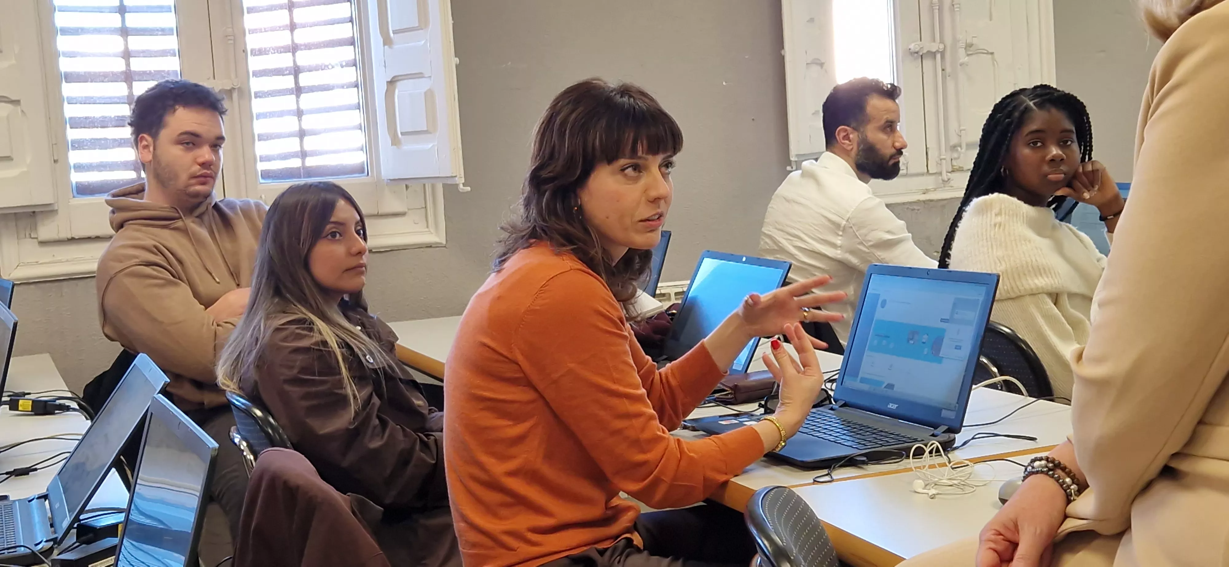 Programa Aragón habla inglés. Foto Myriam Martínez