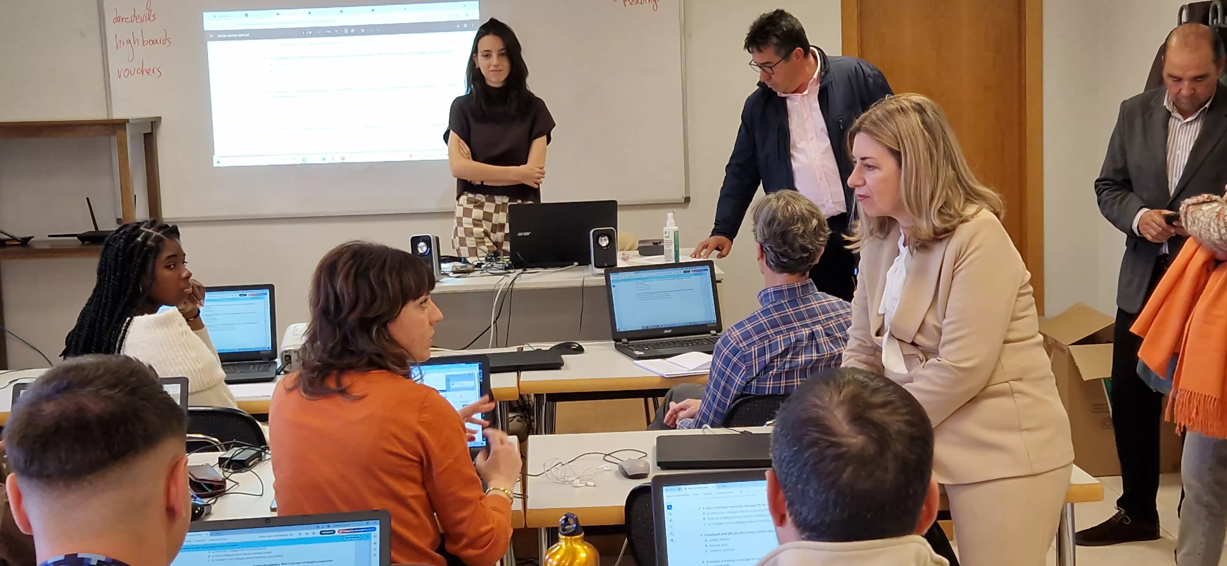 Programa Aragón habla inglés. Foto Myriam Martínez