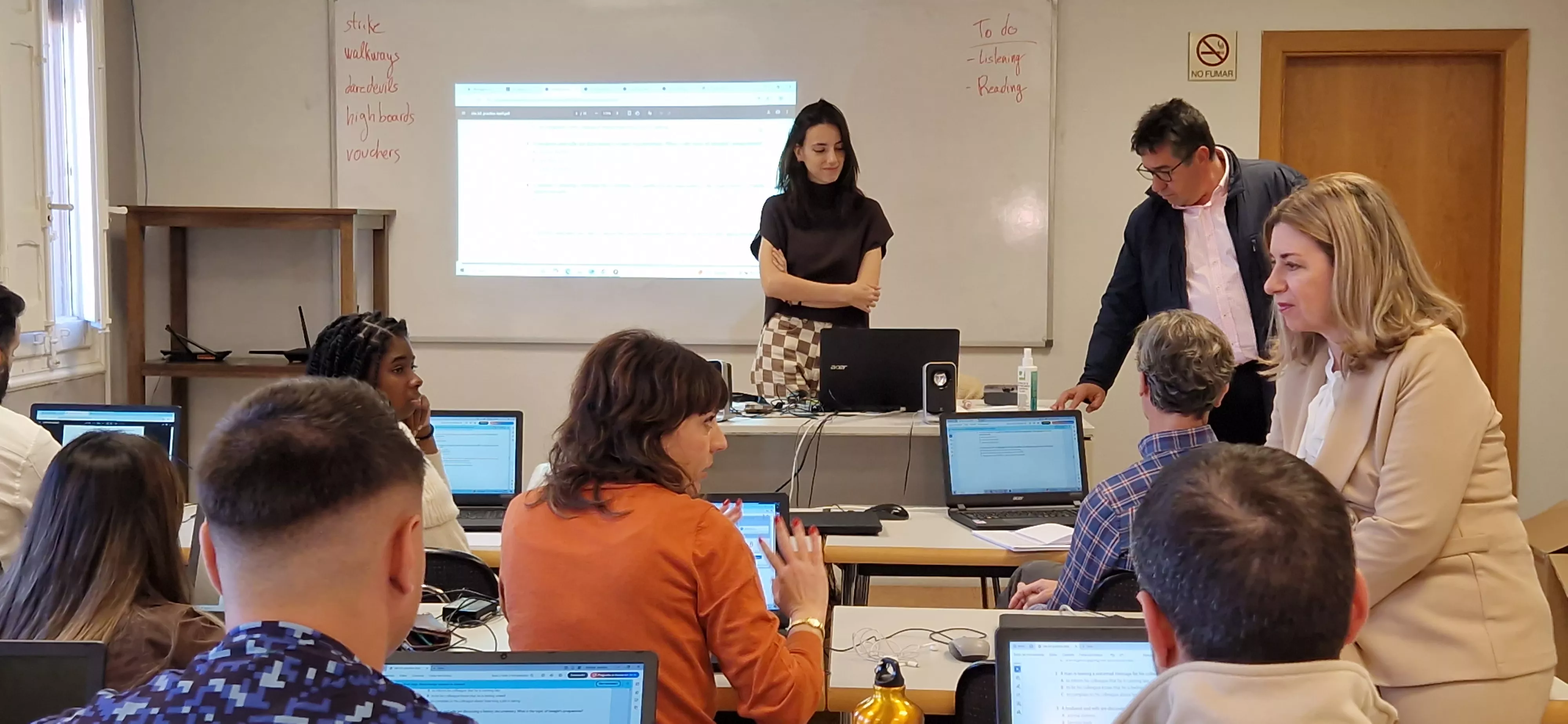 Programa Aragón habla inglés. Foto Myriam Martínez