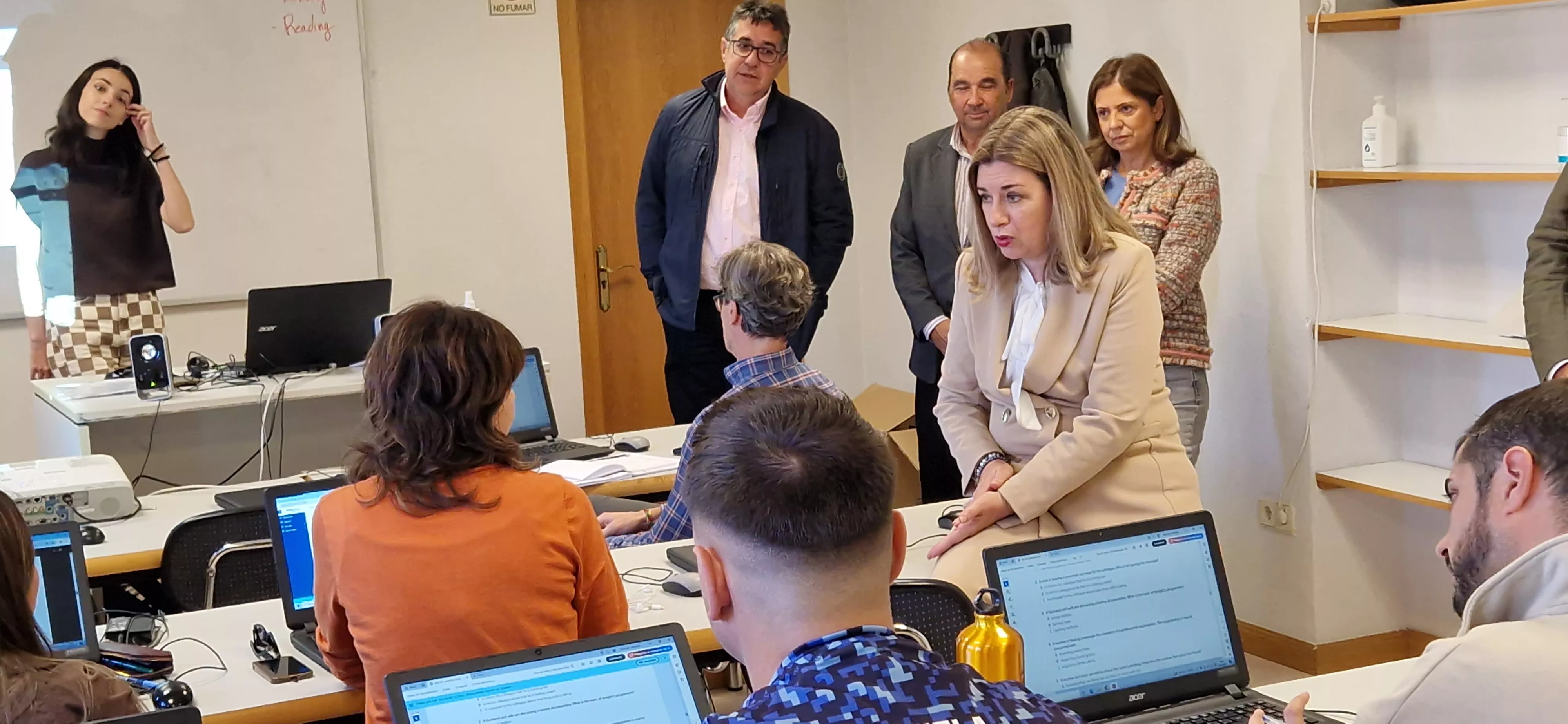 Programa Aragón habla inglés. Foto Myriam Martínez