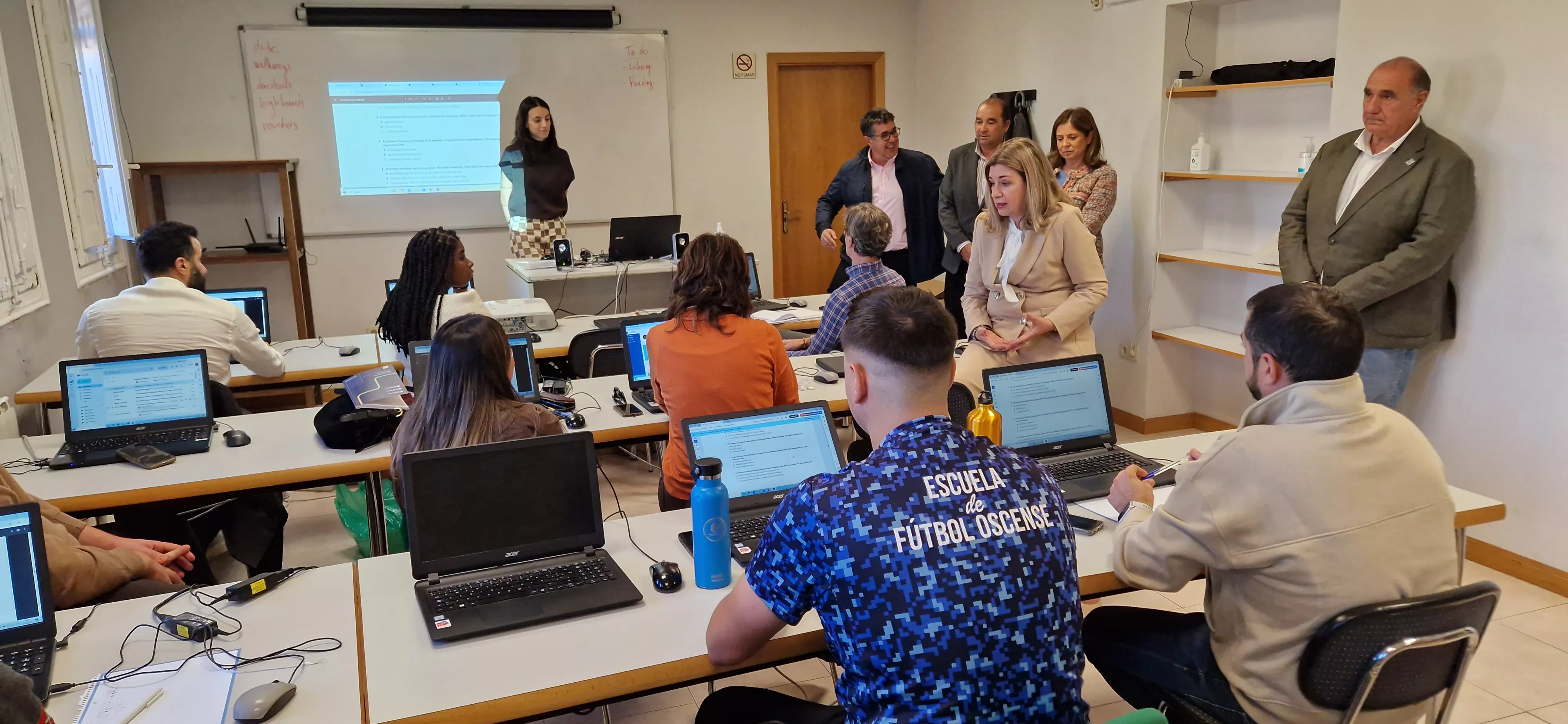 Programa Aragón habla inglés. Foto Myriam Martínez