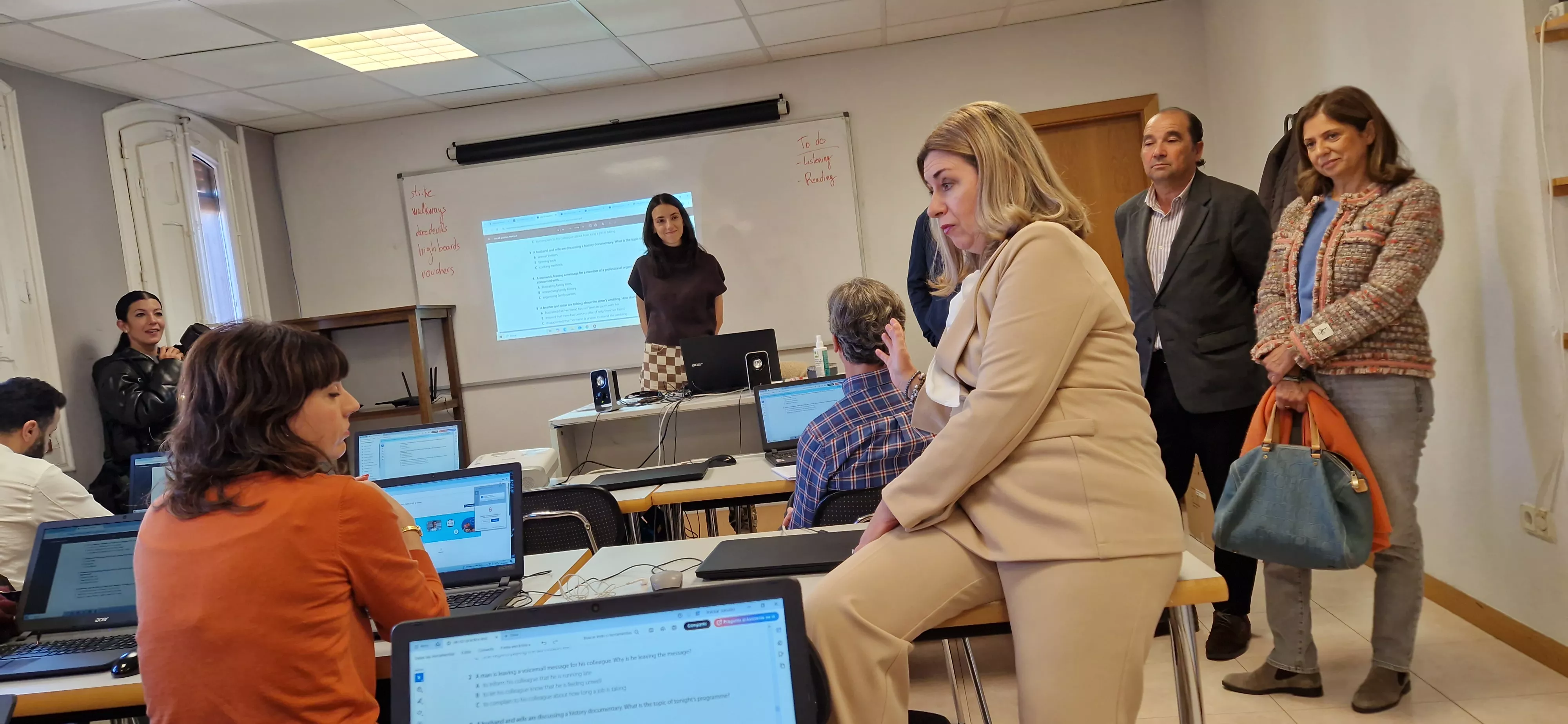 Programa Aragón habla inglés. Foto Myriam Martínez