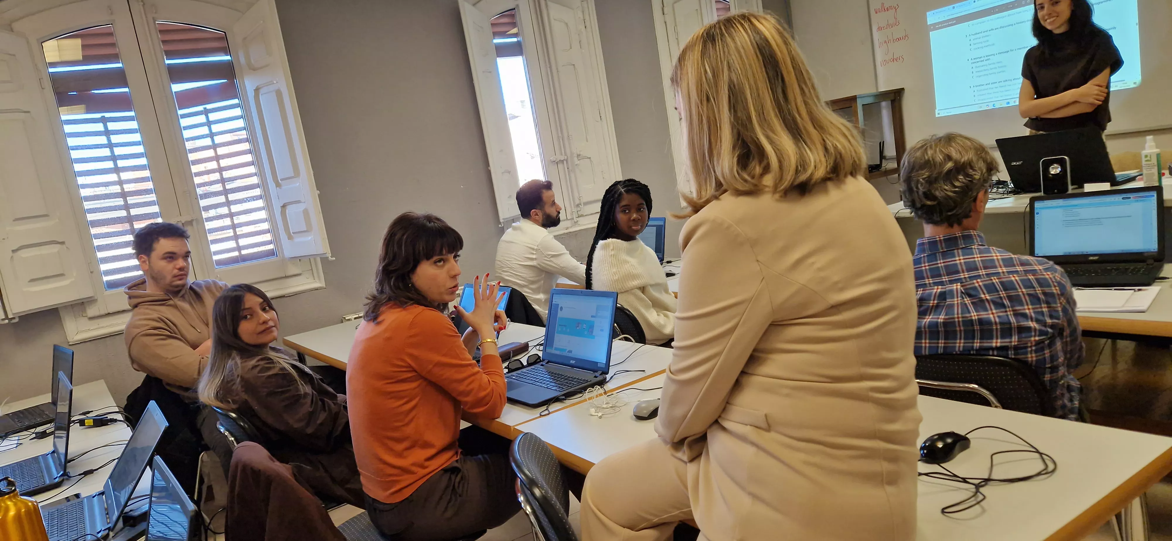 Programa Aragón habla inglés. Foto Myriam Martínez