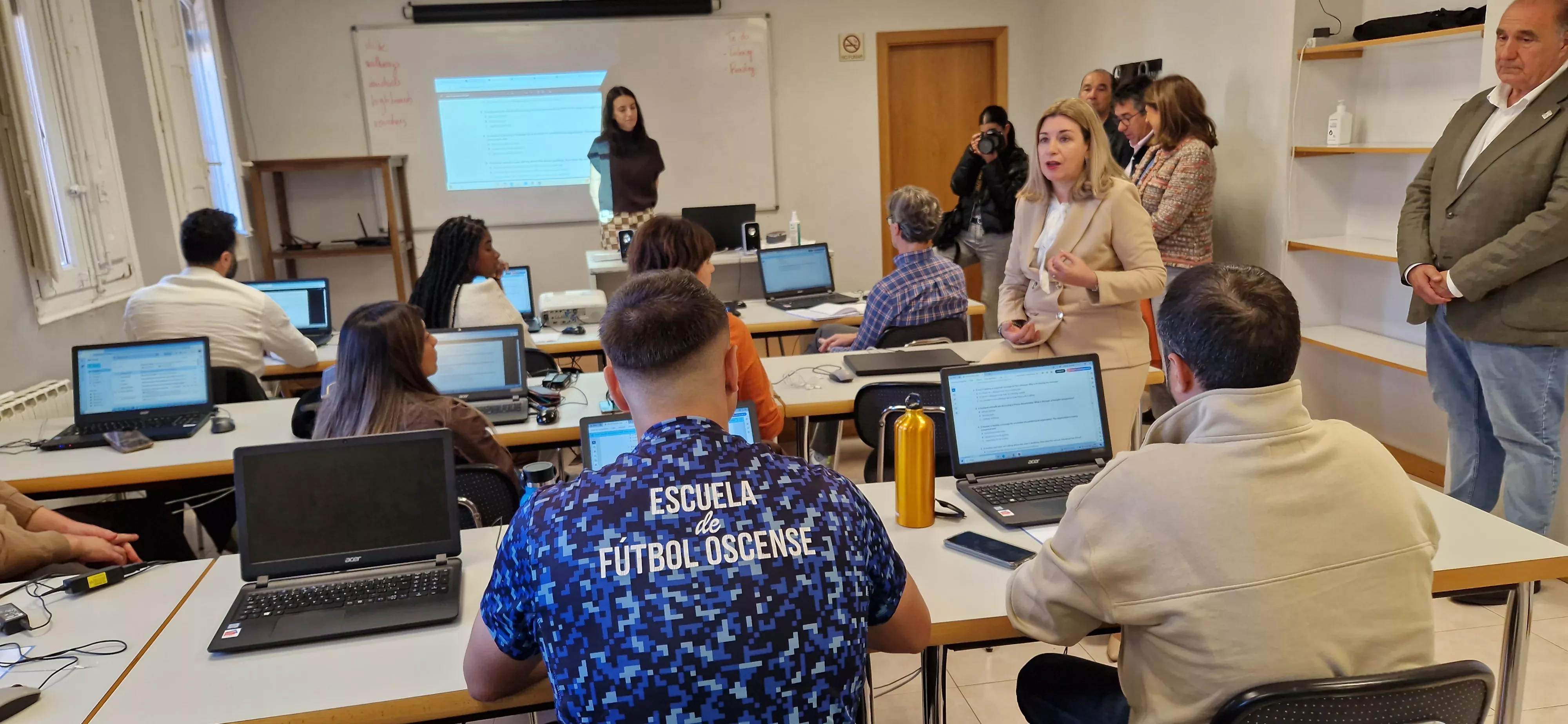 Programa Aragón habla inglés. Foto Myriam Martínez