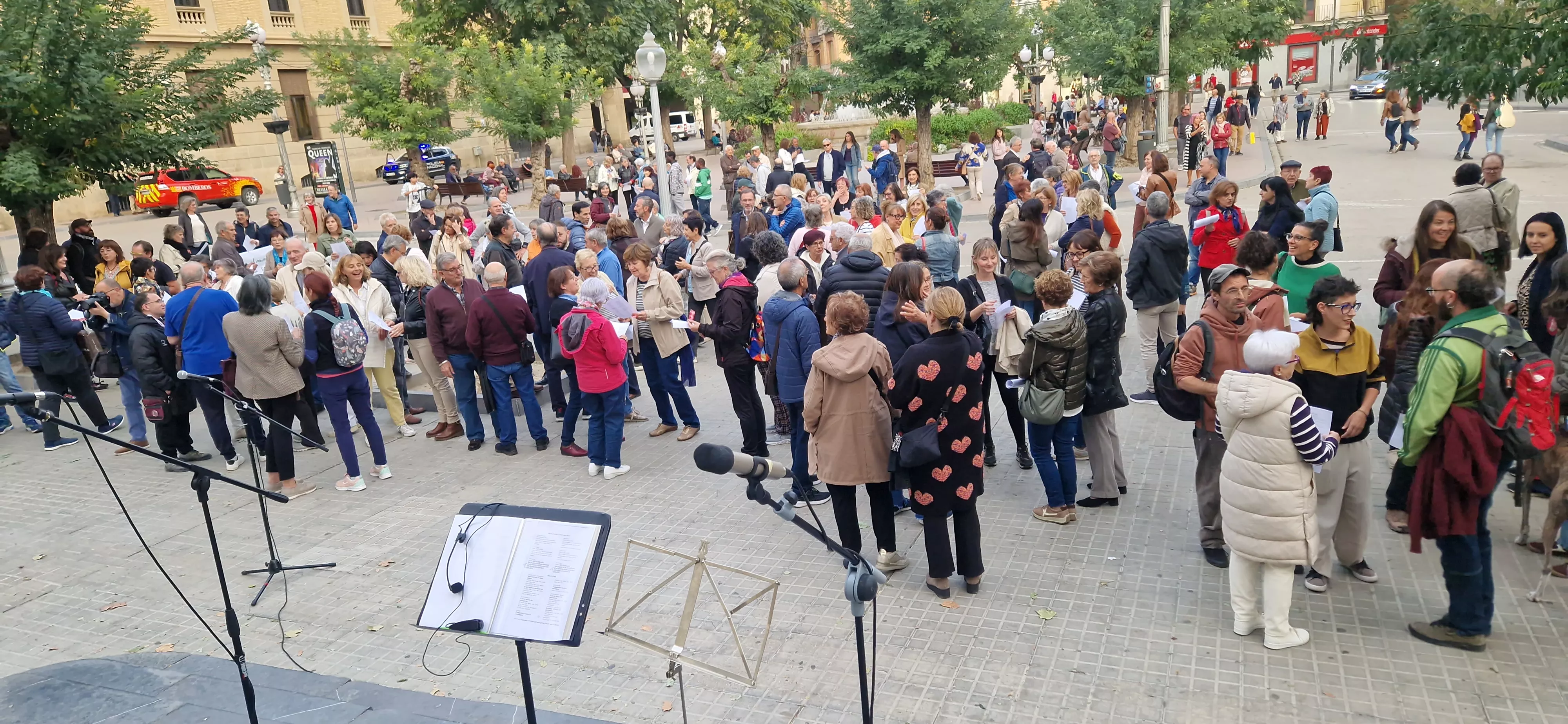 Voces por la paz, por los derechos humanos y contra las guerras del mundo. Foto Myriam Martínez