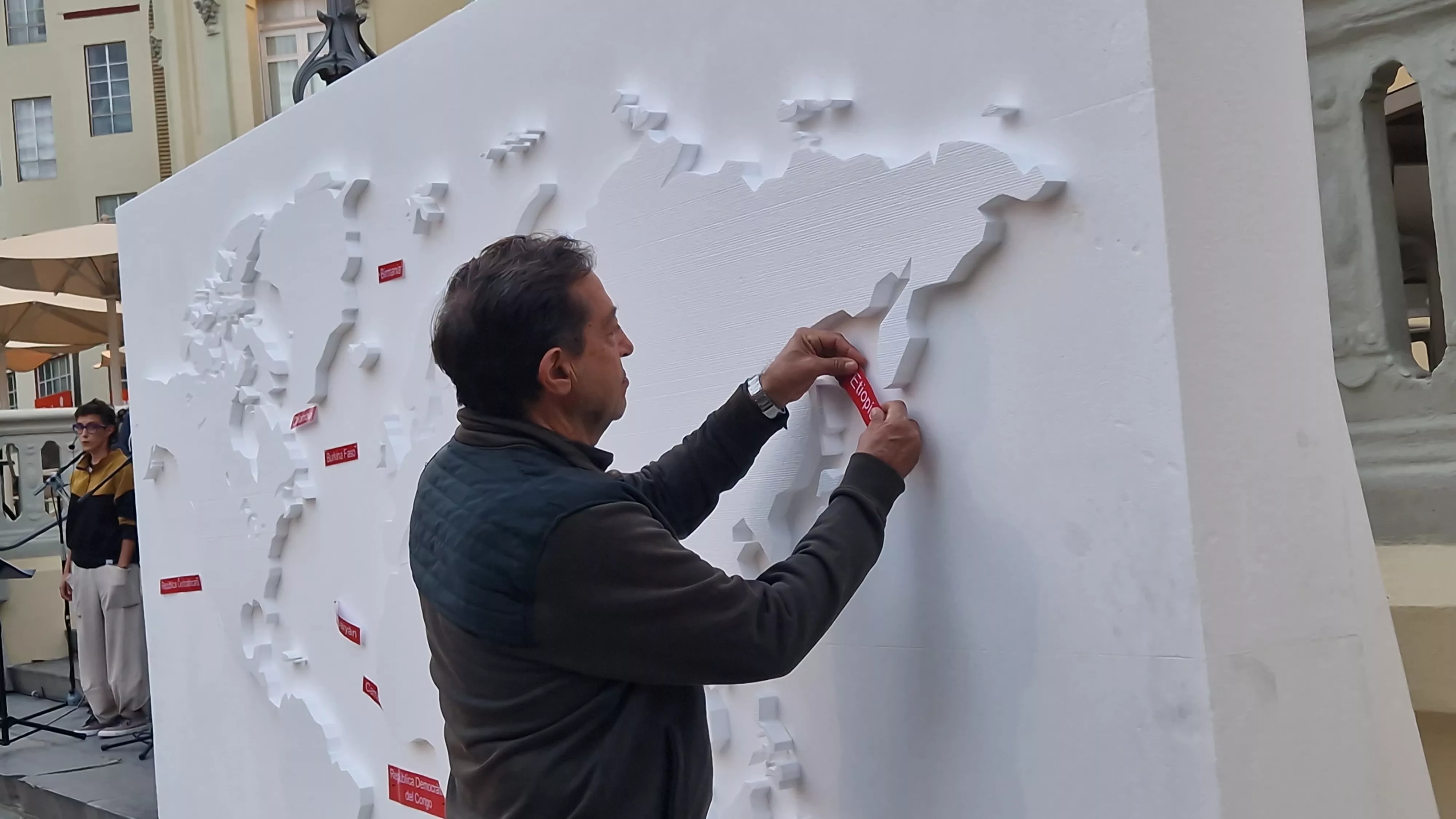 Voces por la paz, por los derechos humanos y contra las guerras del mundo. Foto Myriam Martínez