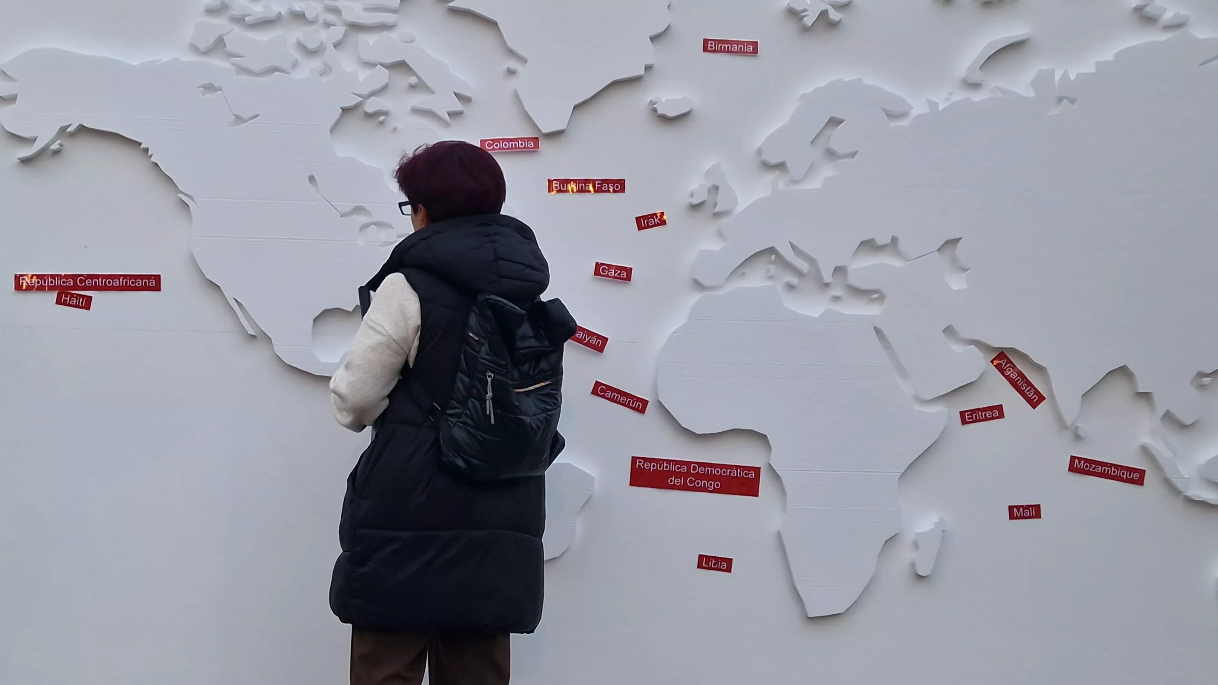 Voces por la paz, por los derechos humanos y contra las guerras del mundo. Foto Myriam Martínez