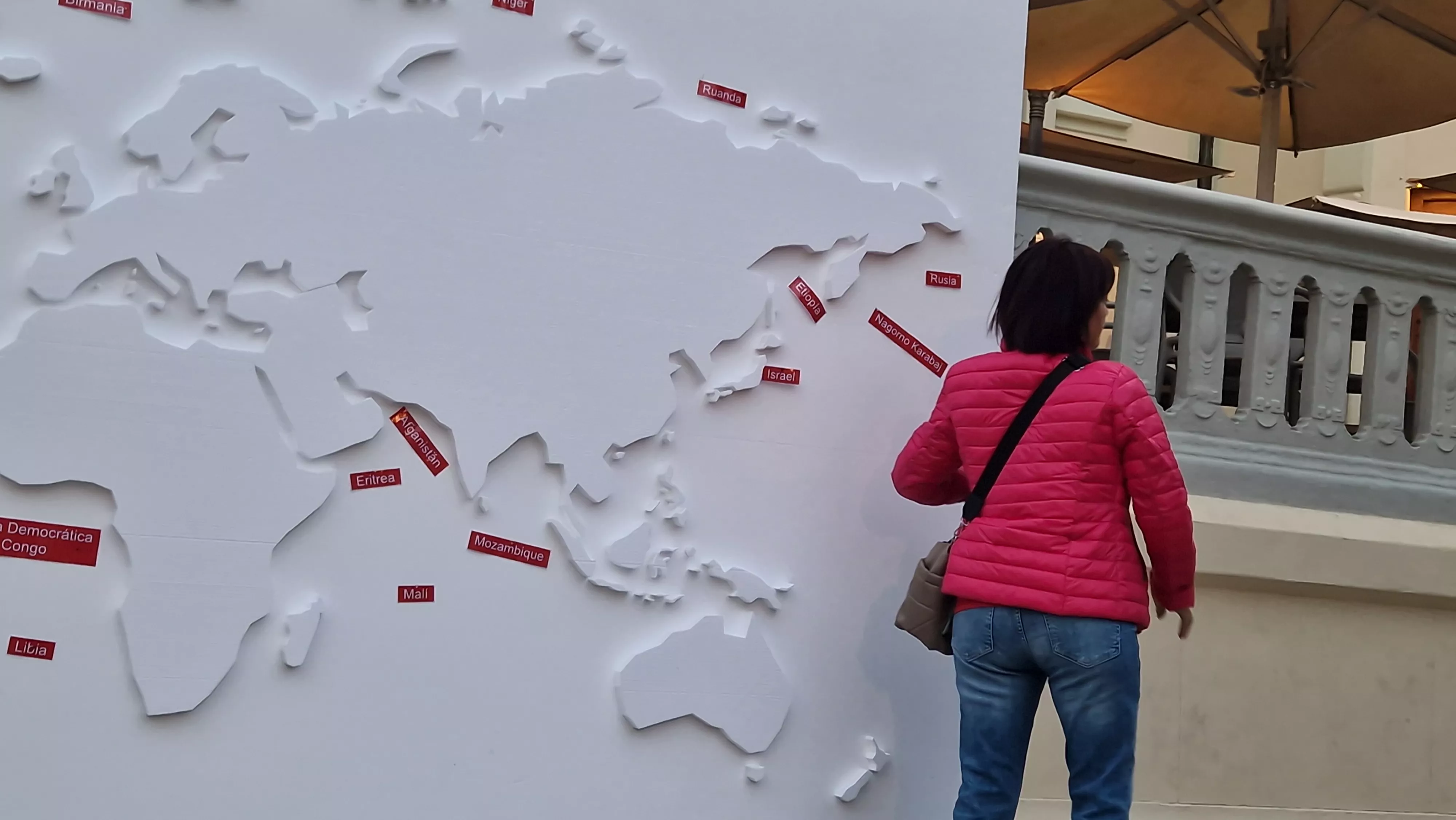 Voces por la paz, por los derechos humanos y contra las guerras del mundo. Foto Myriam Martínez