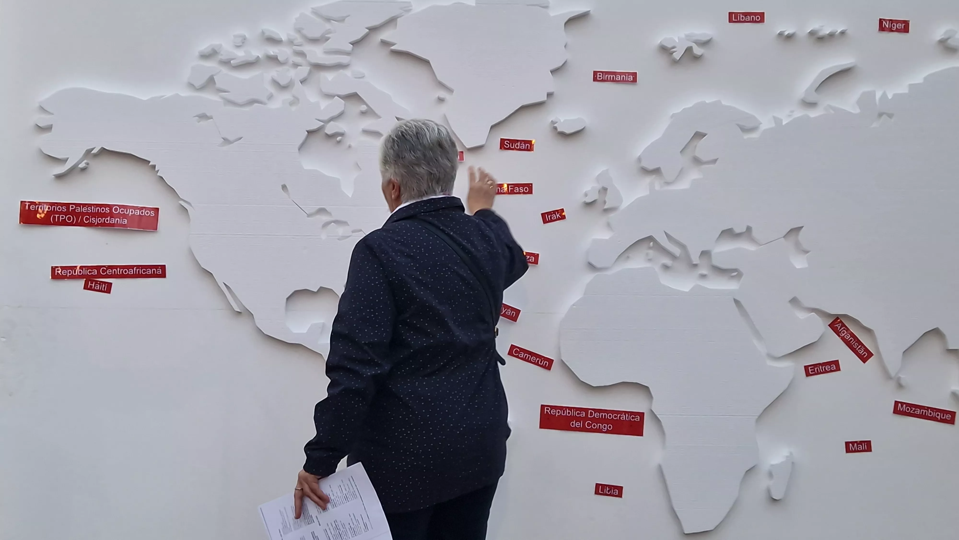 Voces por la paz, por los derechos humanos y contra las guerras del mundo. Foto Myriam Martínez