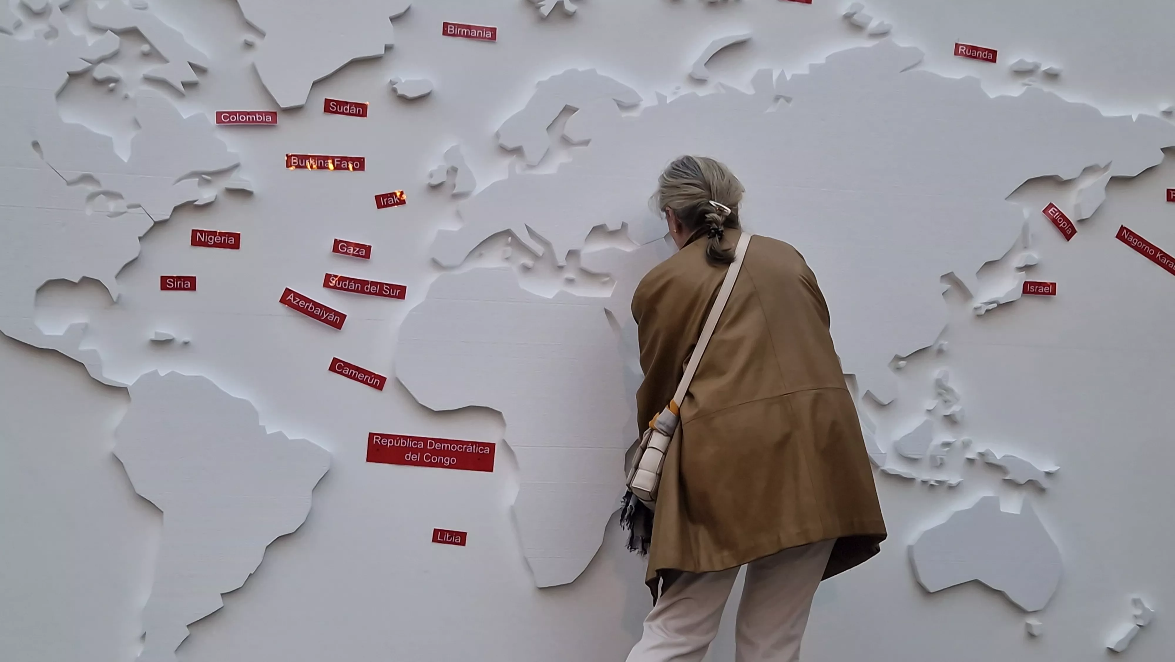 Voces por la paz, por los derechos humanos y contra las guerras del mundo. Foto Myriam Martínez