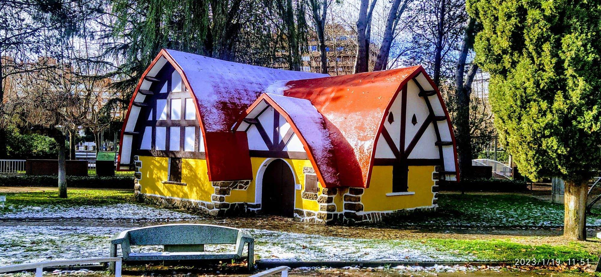 Nieve en la ciudad de Huesca y sus alrededores. Foto Joaquín Santafé