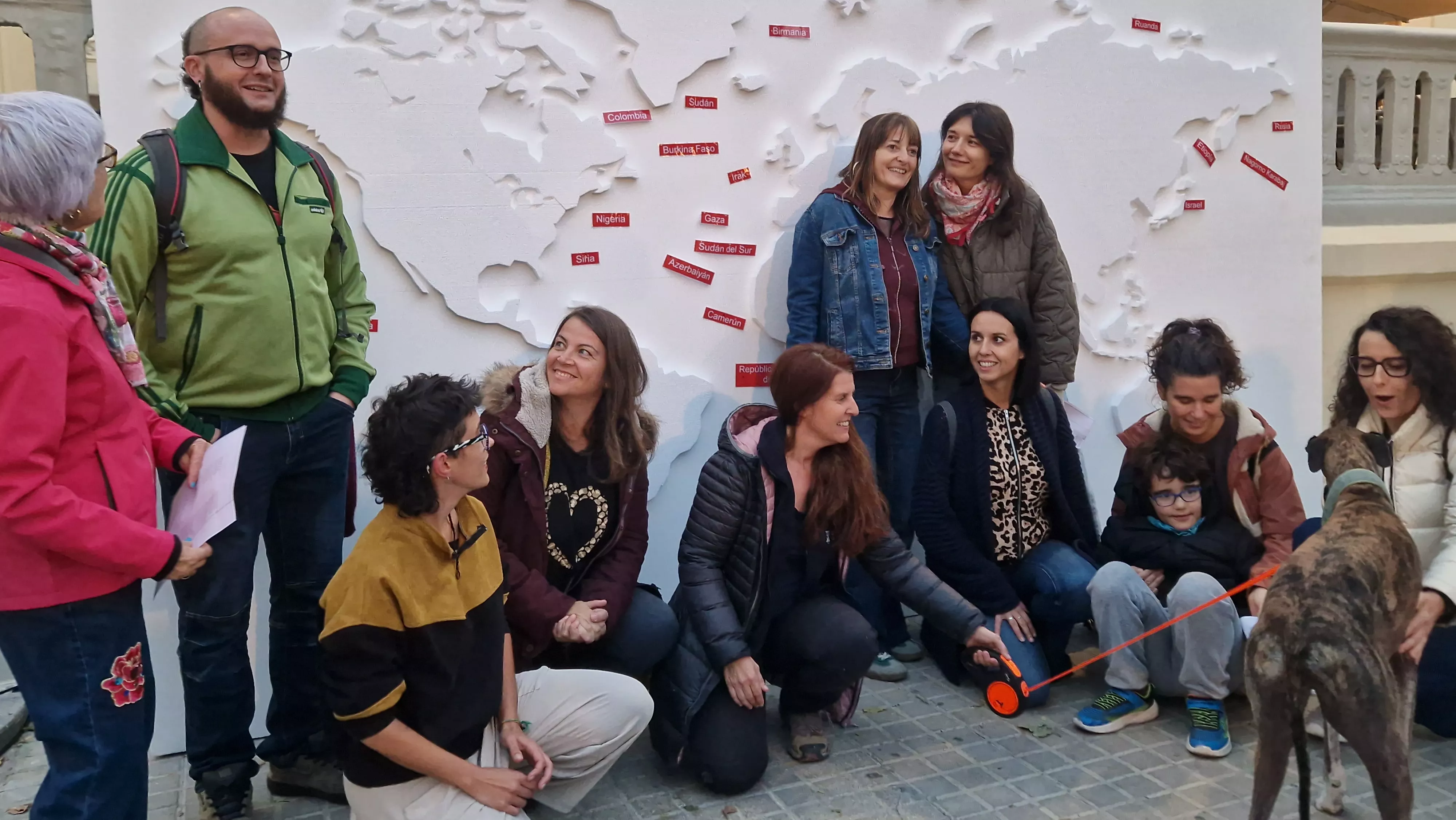 Voces por la paz, por los derechos humanos y contra las guerras del mundo. Foto Myriam Martínez