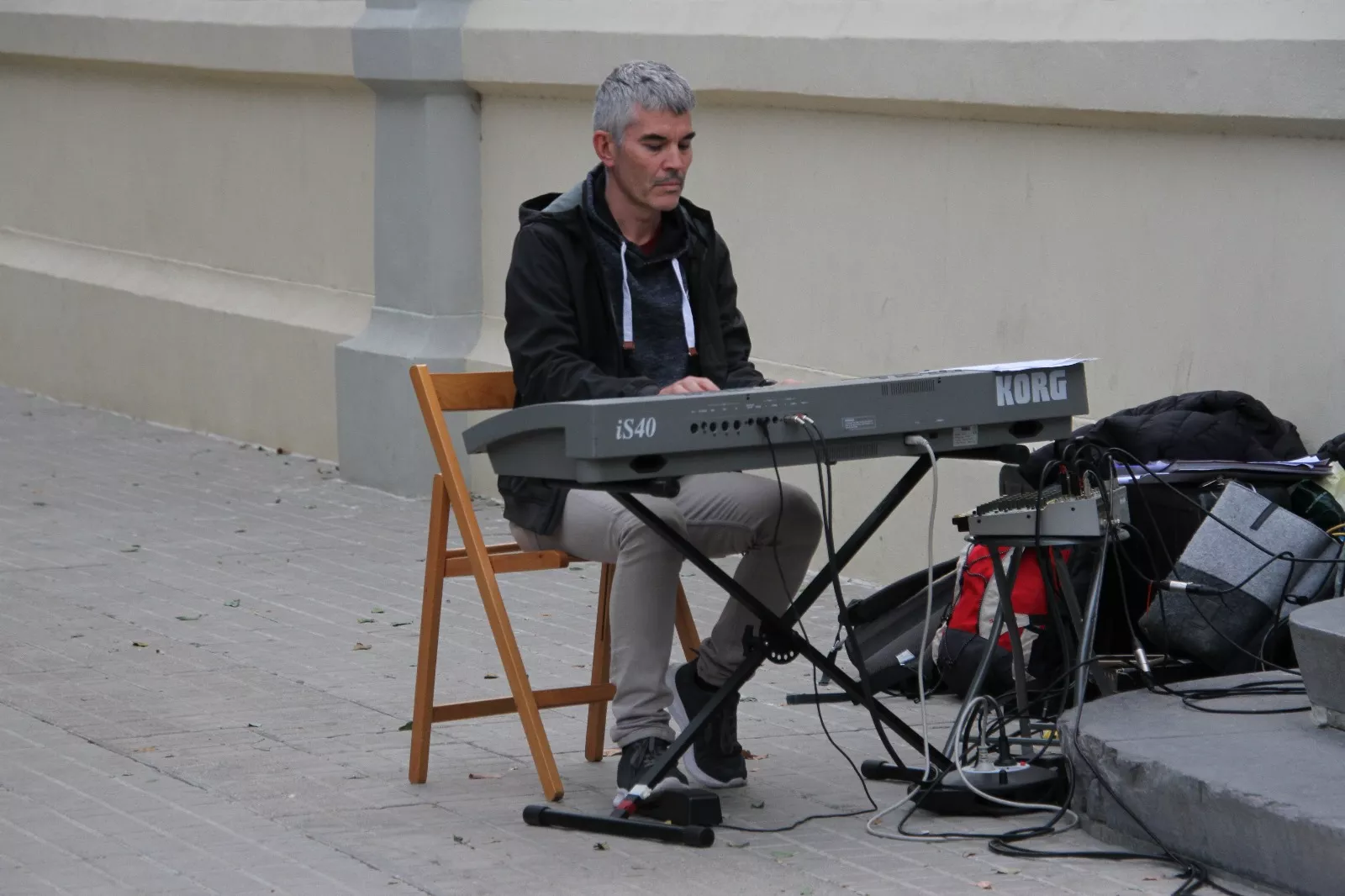 Manuel Franco. Voces por la paz, por los derechos humanos y contra las guerras del mundo. Foto Carlos Neofato