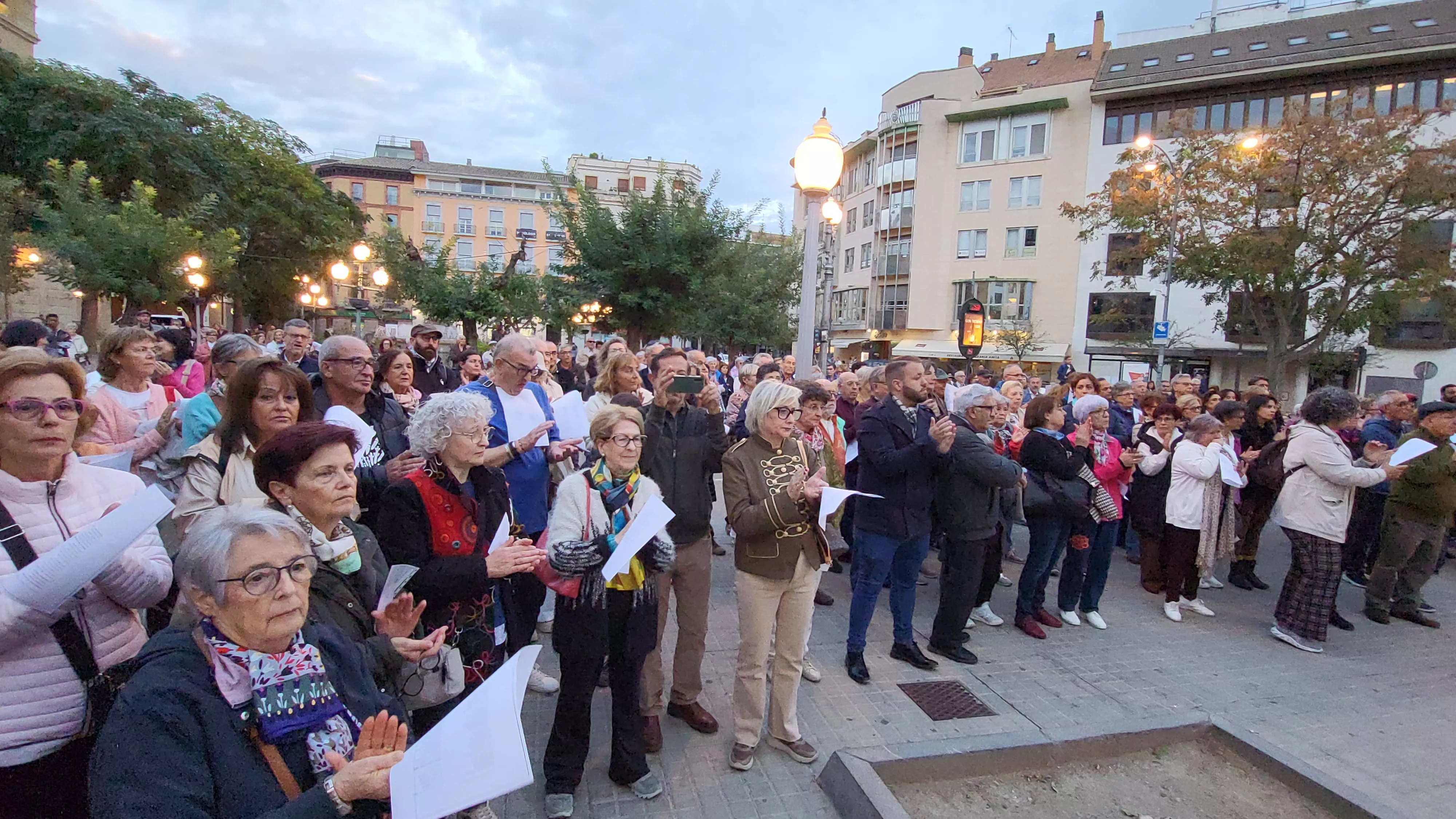 Voces por la paz, por los derechos humanos y contra las guerras del mundo. Foto Mercedes Manterola