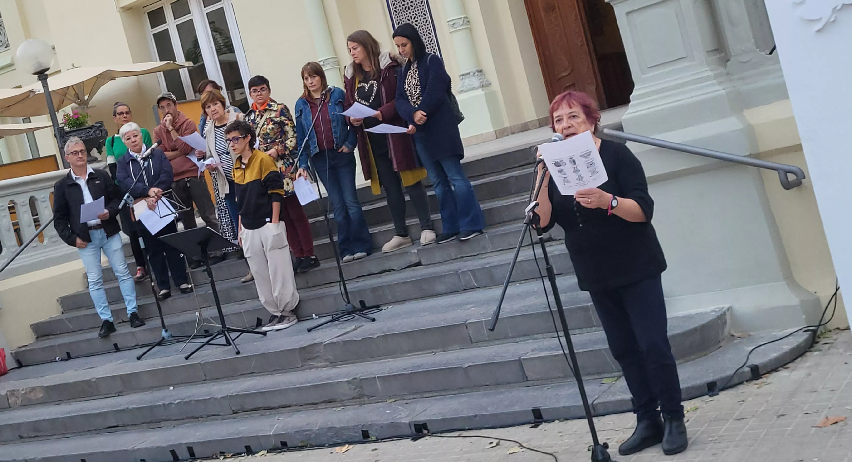 Voces por la paz, por los derechos humanos y contra las guerras del mundo. Foto Mercedes Manterola