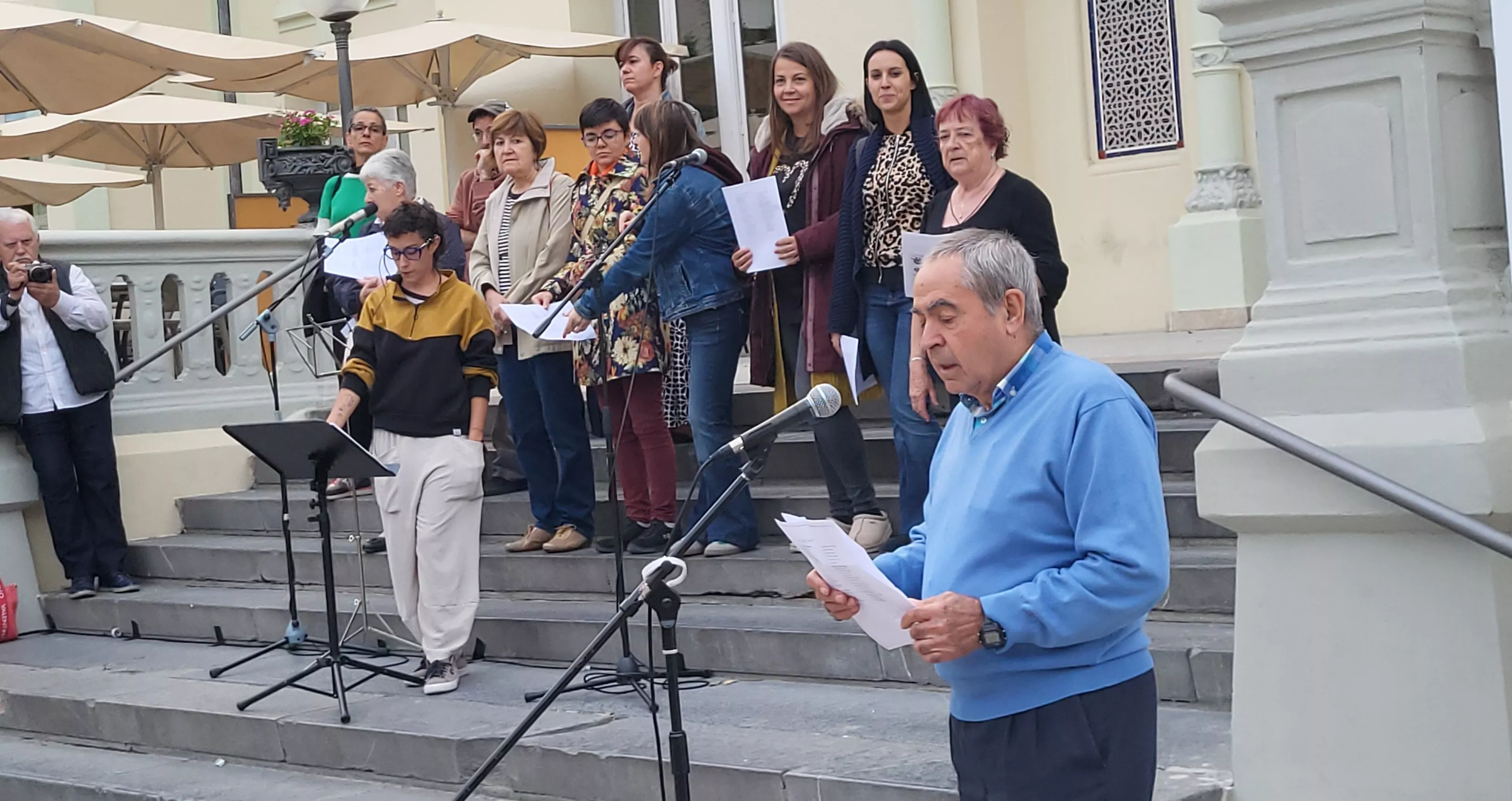 Voces por la paz, por los derechos humanos y contra las guerras del mundo. Foto Mercedes Manterola
