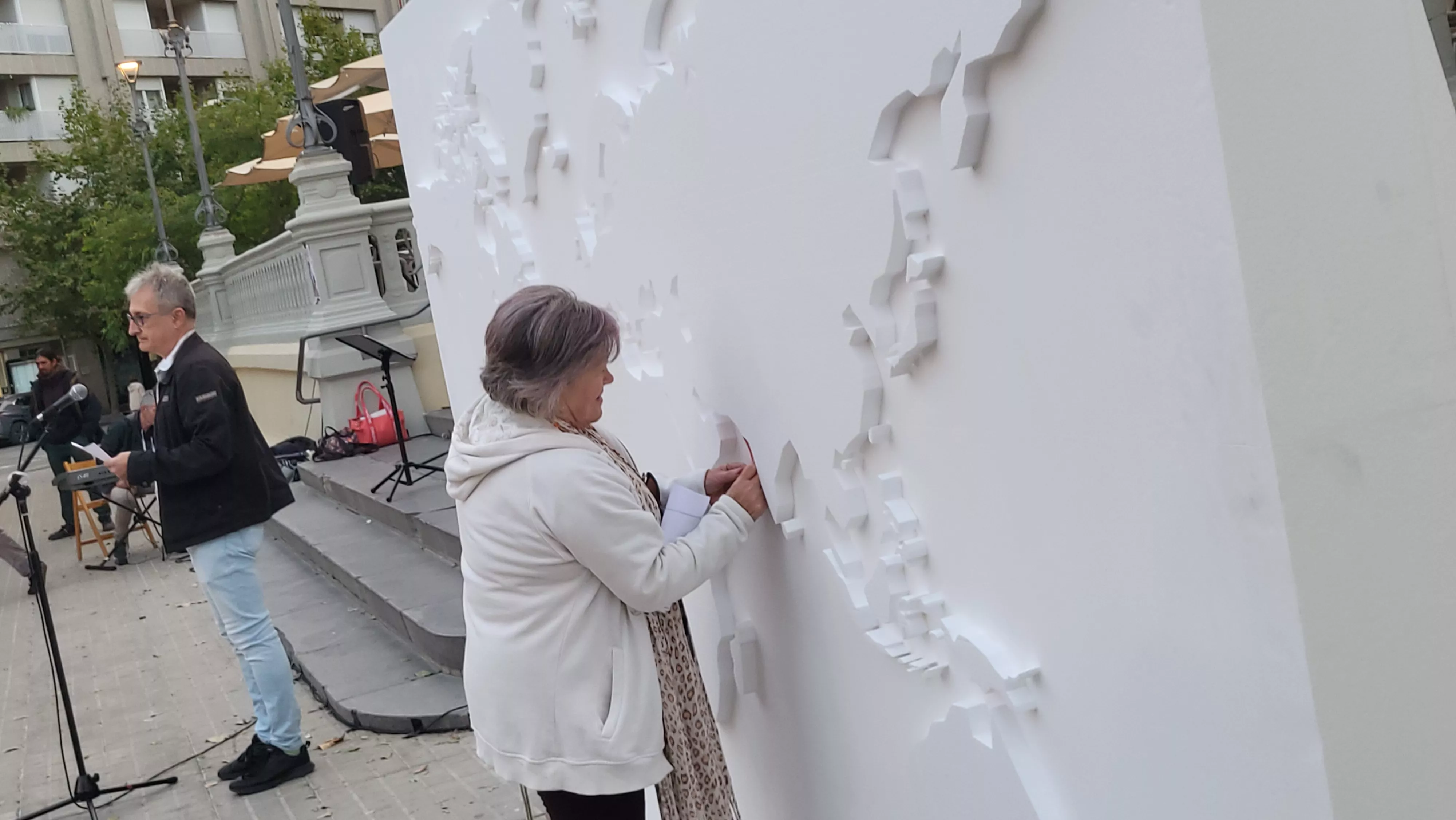 Voces por la paz, por los derechos humanos y contra las guerras del mundo. Foto Mercedes Manterola