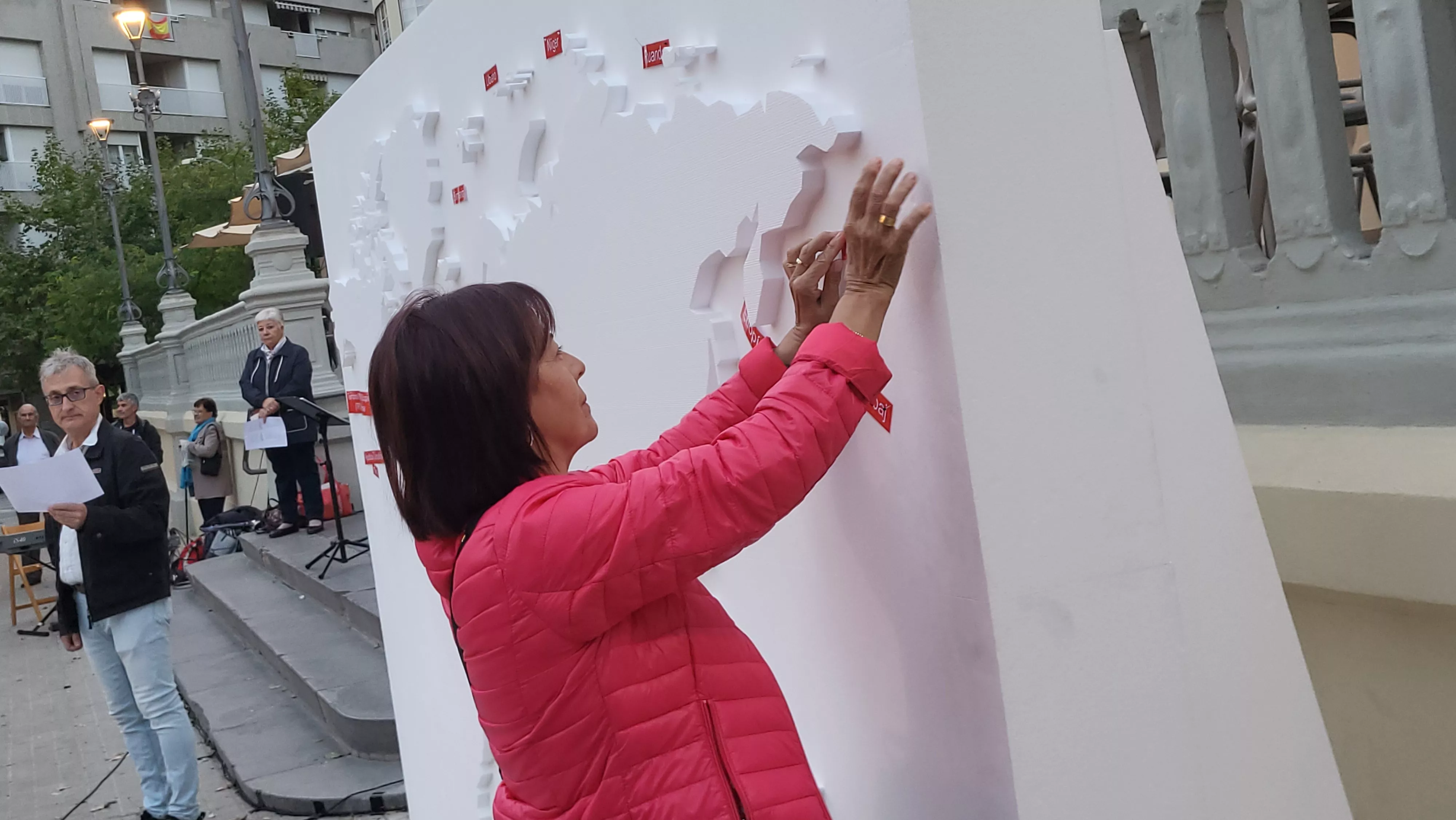 Voces por la paz, por los derechos humanos y contra las guerras del mundo. Foto Mercedes Manterola