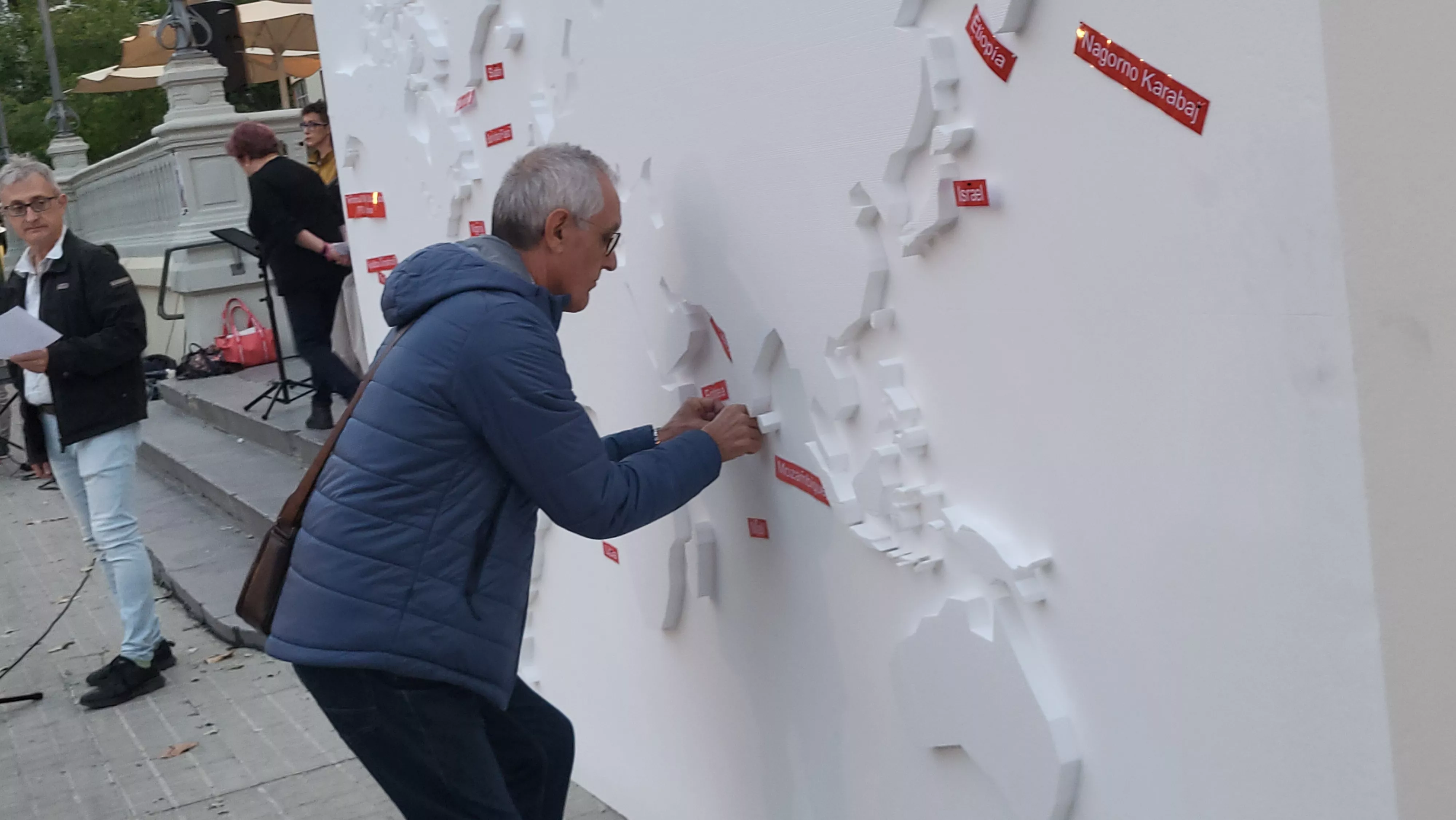 Voces por la paz, por los derechos humanos y contra las guerras del mundo. Foto Mercedes Manterola