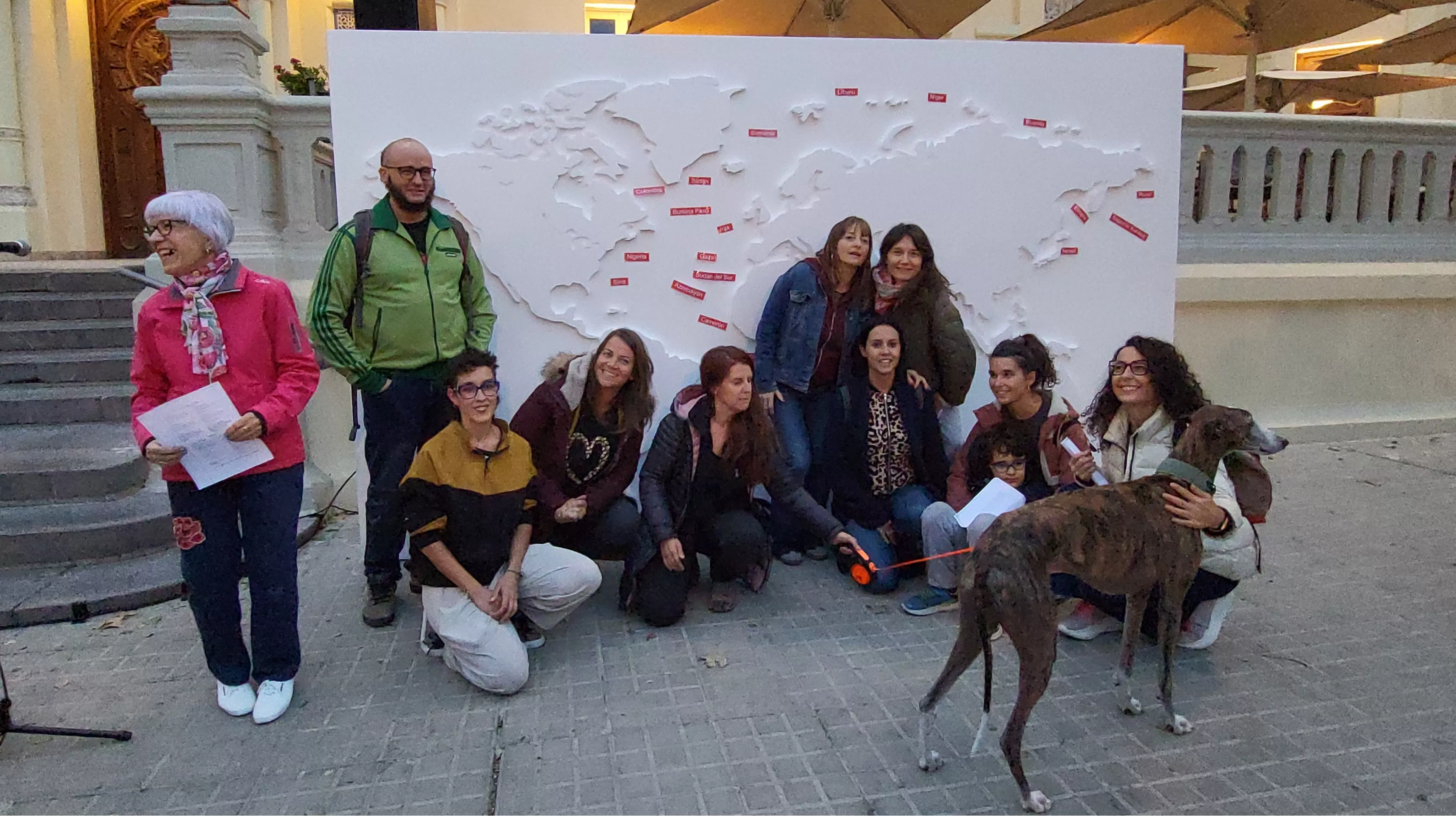 Voces por la paz, por los derechos humanos y contra las guerras del mundo. Foto Mercedes Manterola