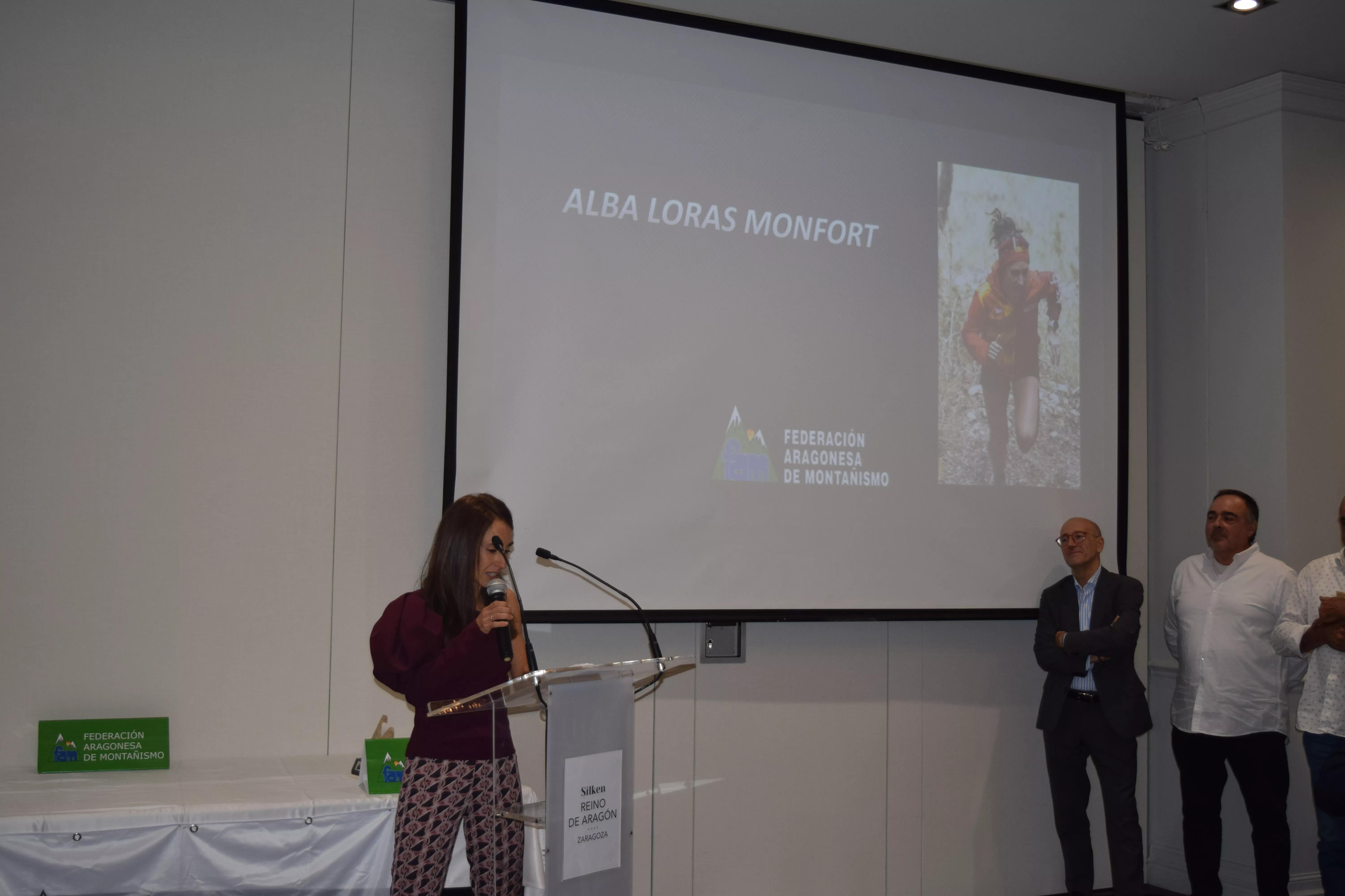 Premio Alba Loras Deportista Femenina Año 