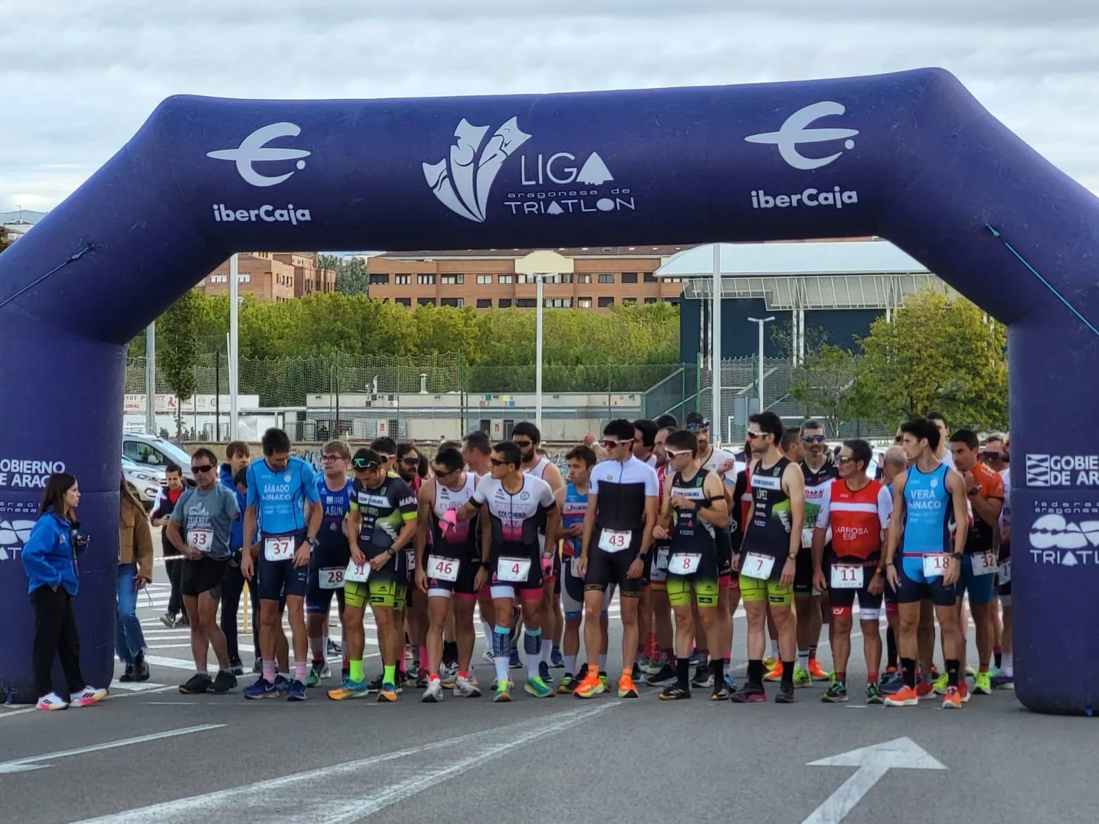 Imágenes del V Duatlón Cros Ciudad de Huesca celebrado este sábado. Foto: Adri Mora