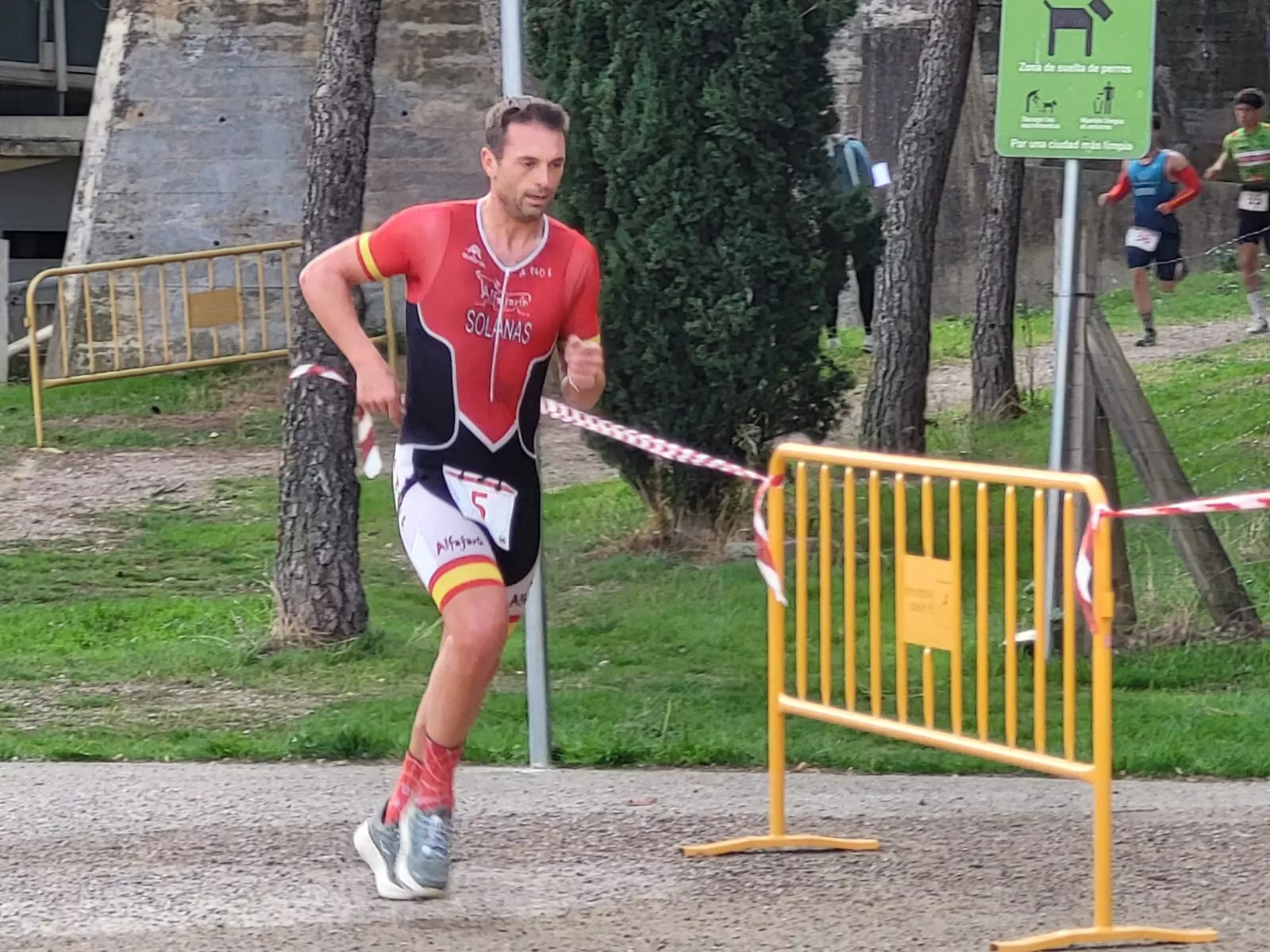 Imágenes del V Duatlón Cros Ciudad de Huesca celebrado este sábado. Foto: Adri Mora