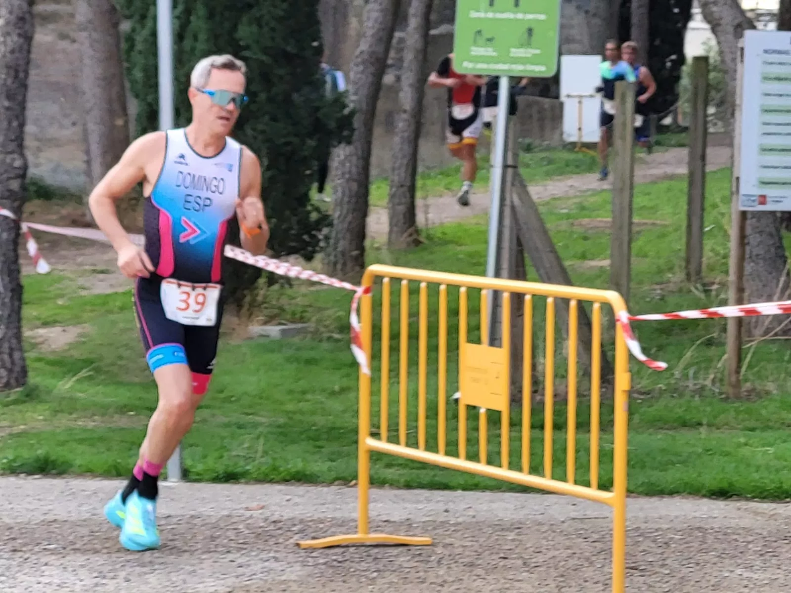 Imágenes del V Duatlón Cros Ciudad de Huesca celebrado este sábado. Foto: Adri Mora