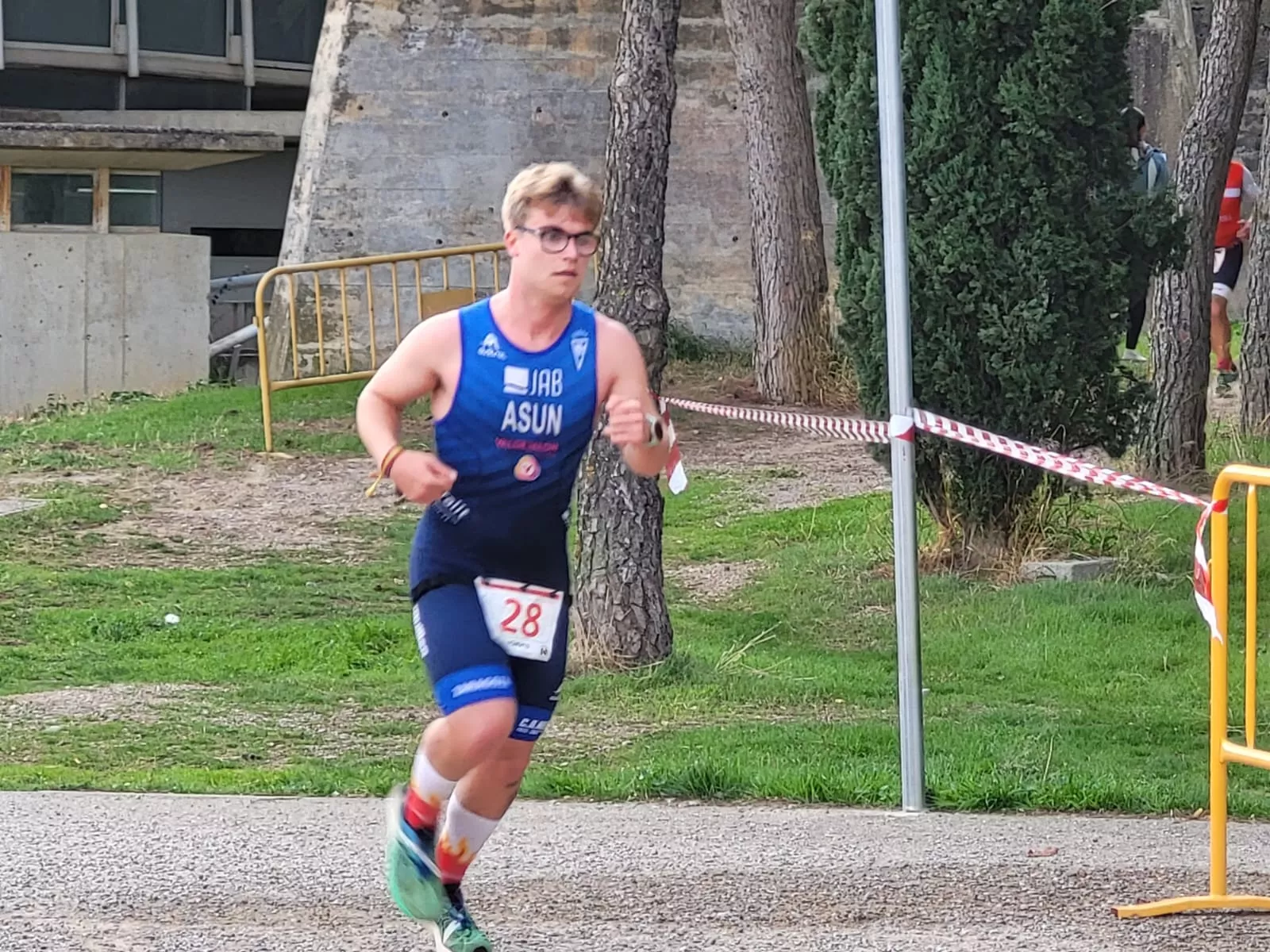 Imágenes del V Duatlón Cros Ciudad de Huesca celebrado este sábado. Foto: Adri Mora