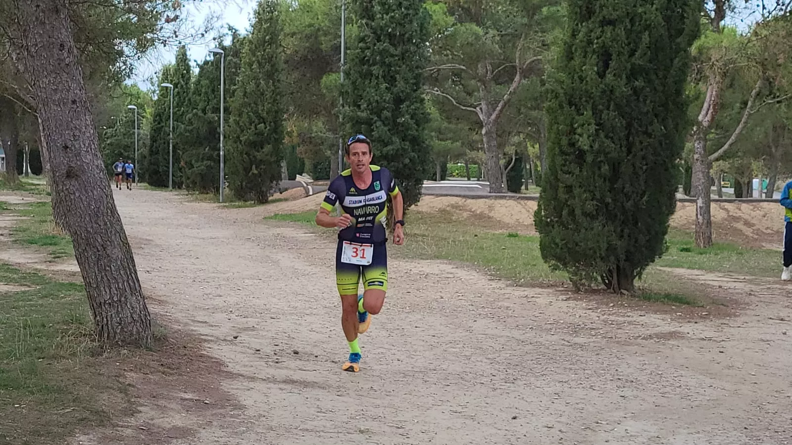 Imágenes del V Duatlón Cros Ciudad de Huesca celebrado este sábado. Foto: Adri Mora