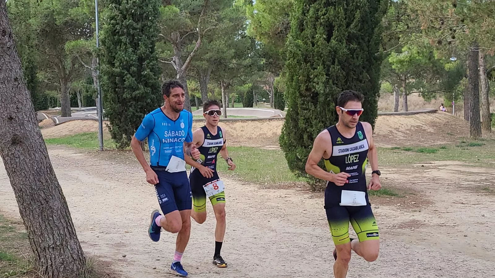 Imágenes del V Duatlón Cros Ciudad de Huesca celebrado este sábado. Foto: Adri Mora