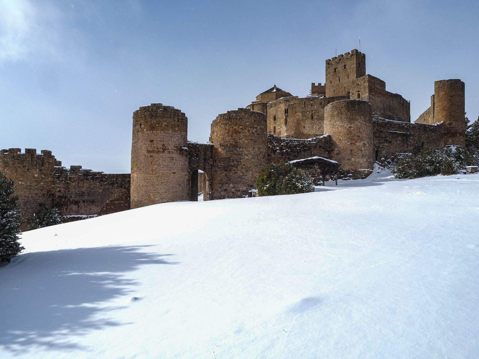 Vista del Castillo de Loarre. Foto José Antonio Terrón