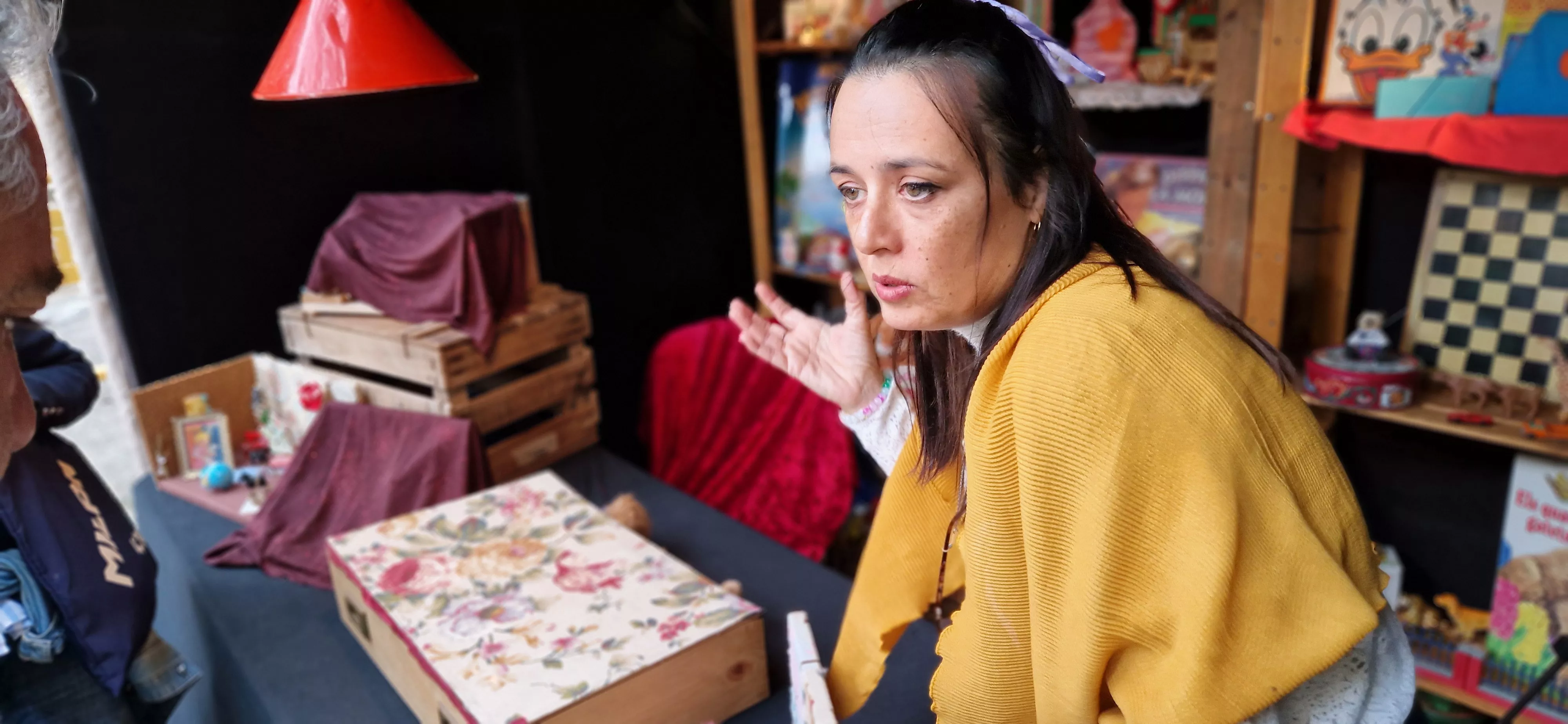 El pasaje de los recuerdos, de la compañía  Minimons. Foto Myriam Martínez