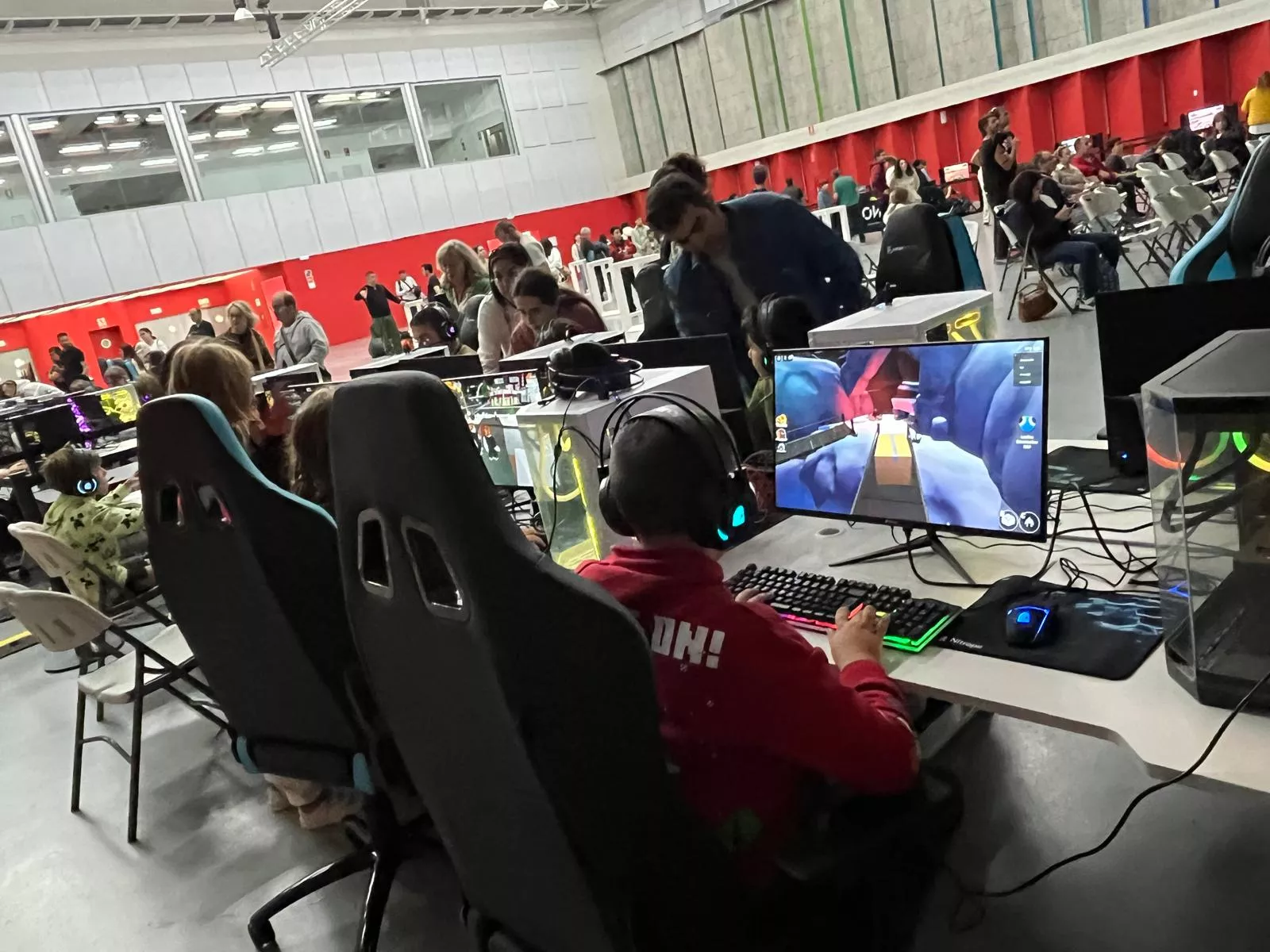 Spin Game en el Palacio de Congresos. Foto Mercedes Manterola