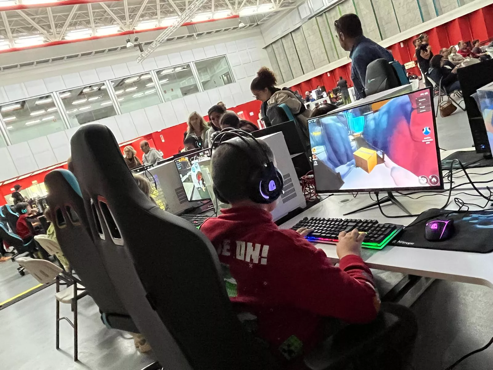 Spin Game en el Palacio de Congresos. Foto Mercedes Manterola