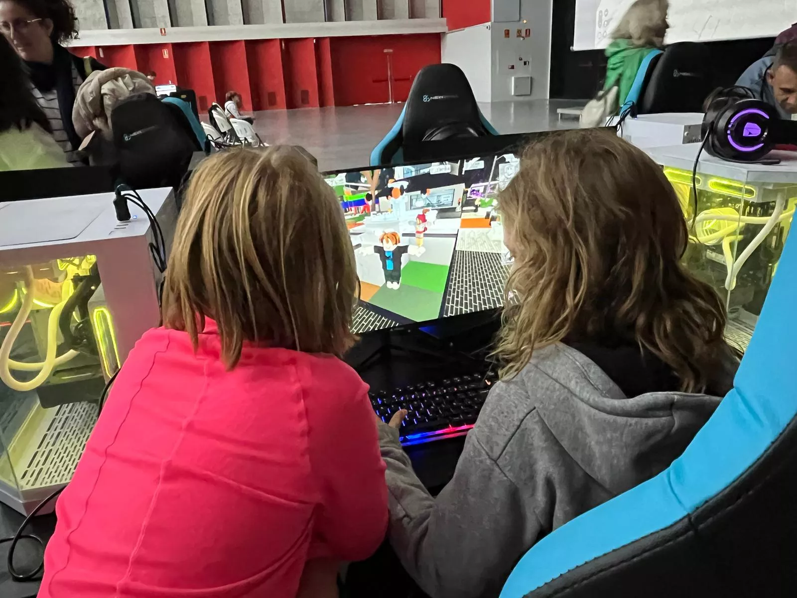 Spin Game en el Palacio de Congresos. Foto Mercedes Manterola