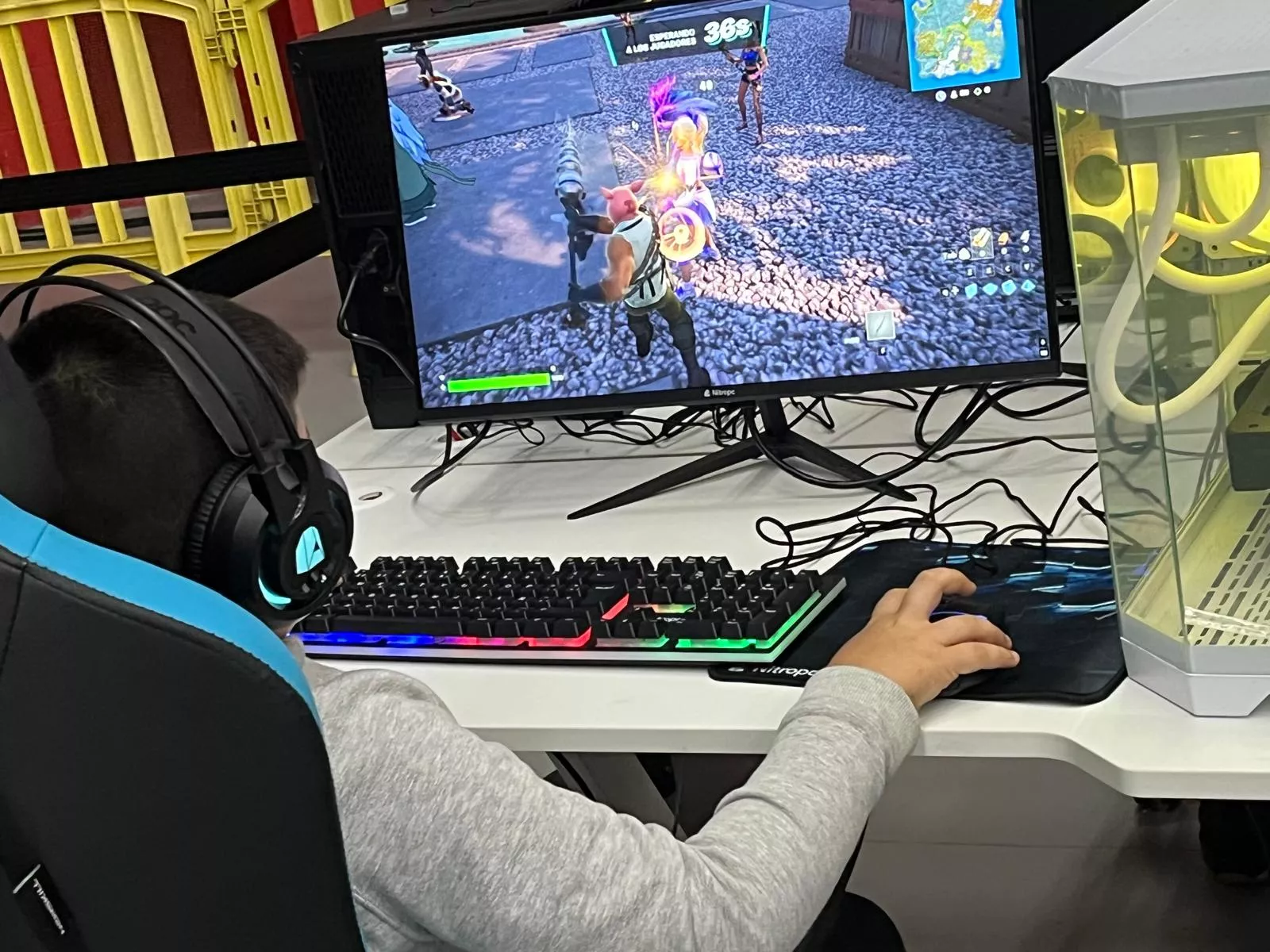 Spin Game en el Palacio de Congresos. Foto Mercedes Manterola