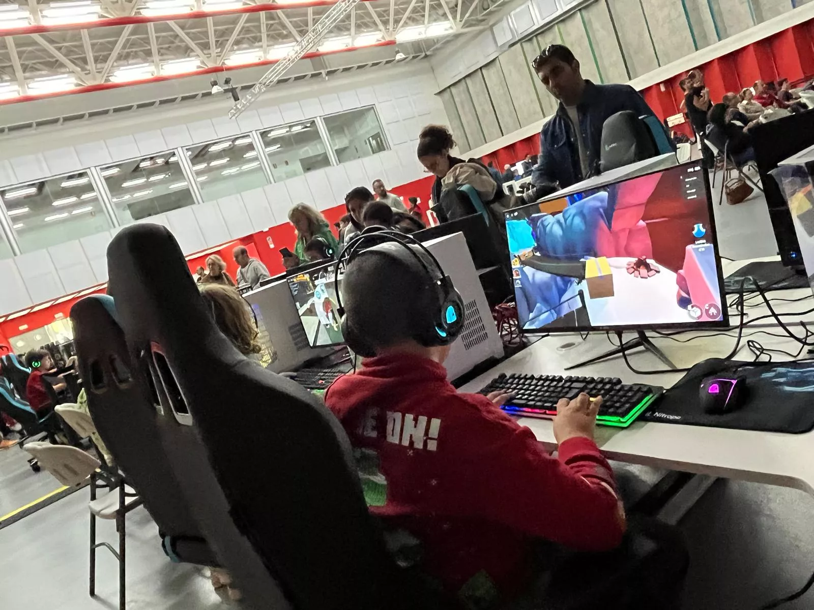 Spin Game en el Palacio de Congresos. Foto Mercedes Manterola