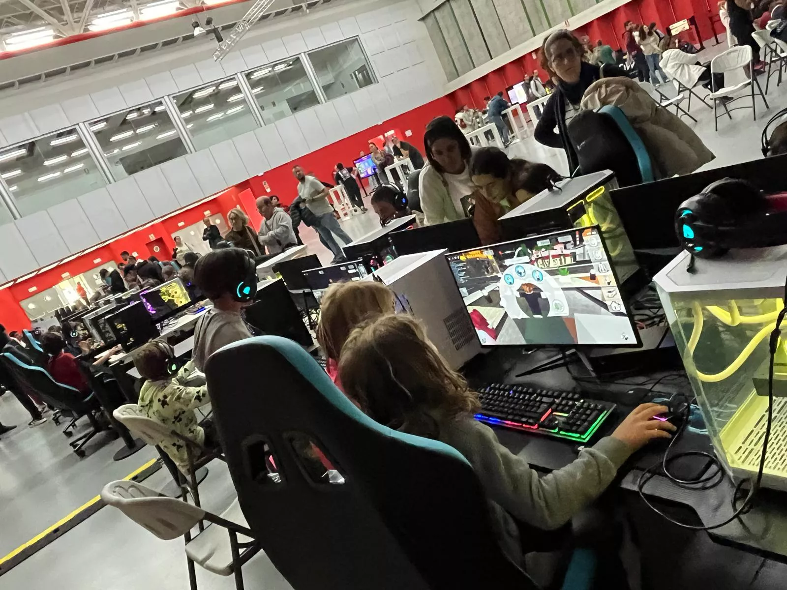 Spin Game en el Palacio de Congresos. Foto Mercedes Manterola