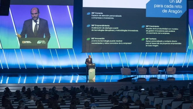 FotoEl nuevo modelo de gestión desarrollado por el IAF será presentado en el evento central para las empresas aragonesas, el Aragón Business Summit. En la imagen, la edición del añopasado que fue todo un éxit
